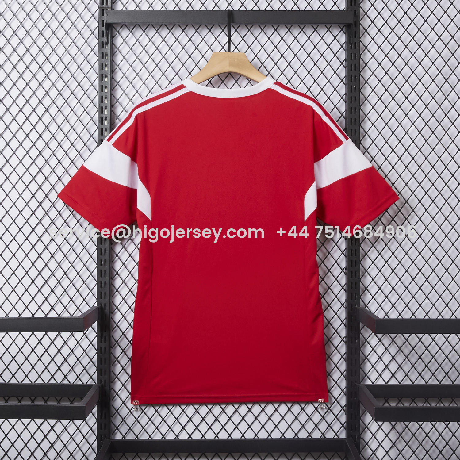 Higojerseys-Retro Hamburger SV 1988 Away Red Jersey
