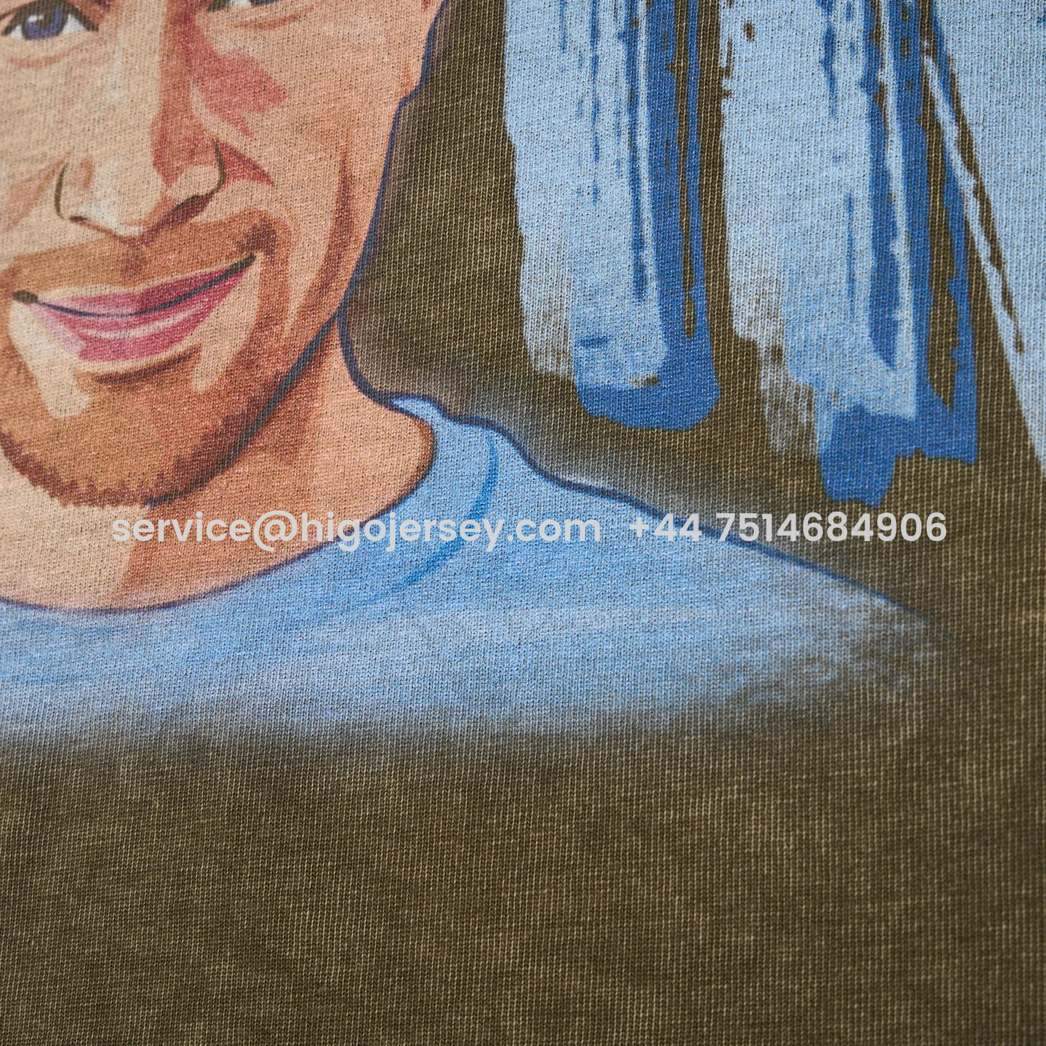 Higojerseys-Manchester City Kevin De Bruyne King Oversized Washed T-Shirt