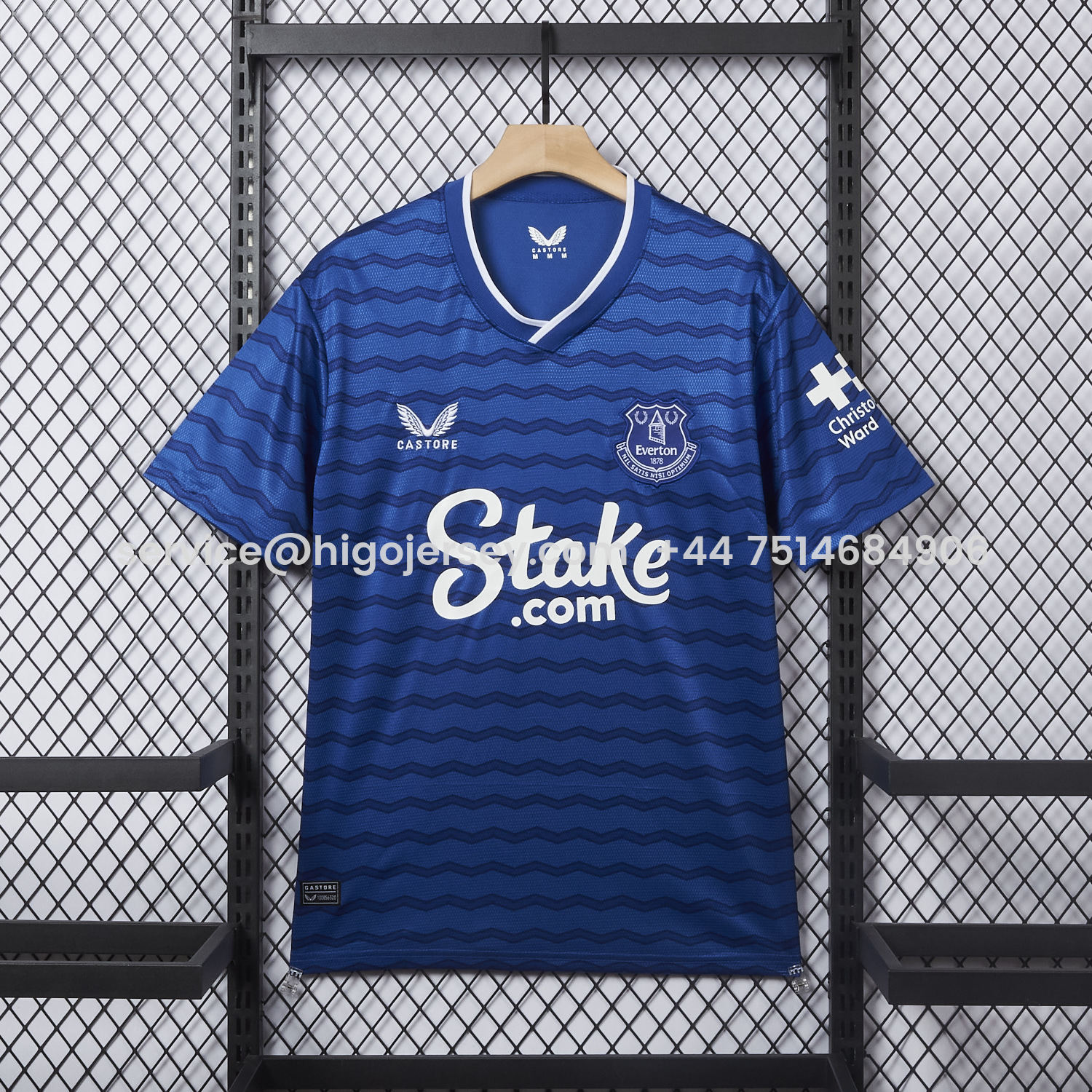 Higojerseys-Everton 25-26 Home Jersey - Fans Version