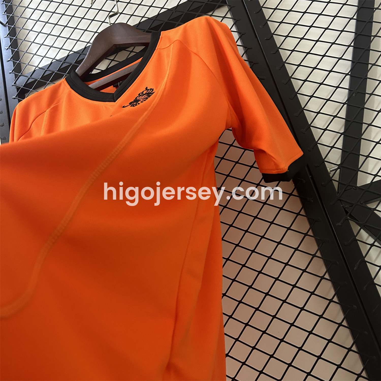 Higojerseys-Retro Netherlands 2000 Home Stadium Jersey