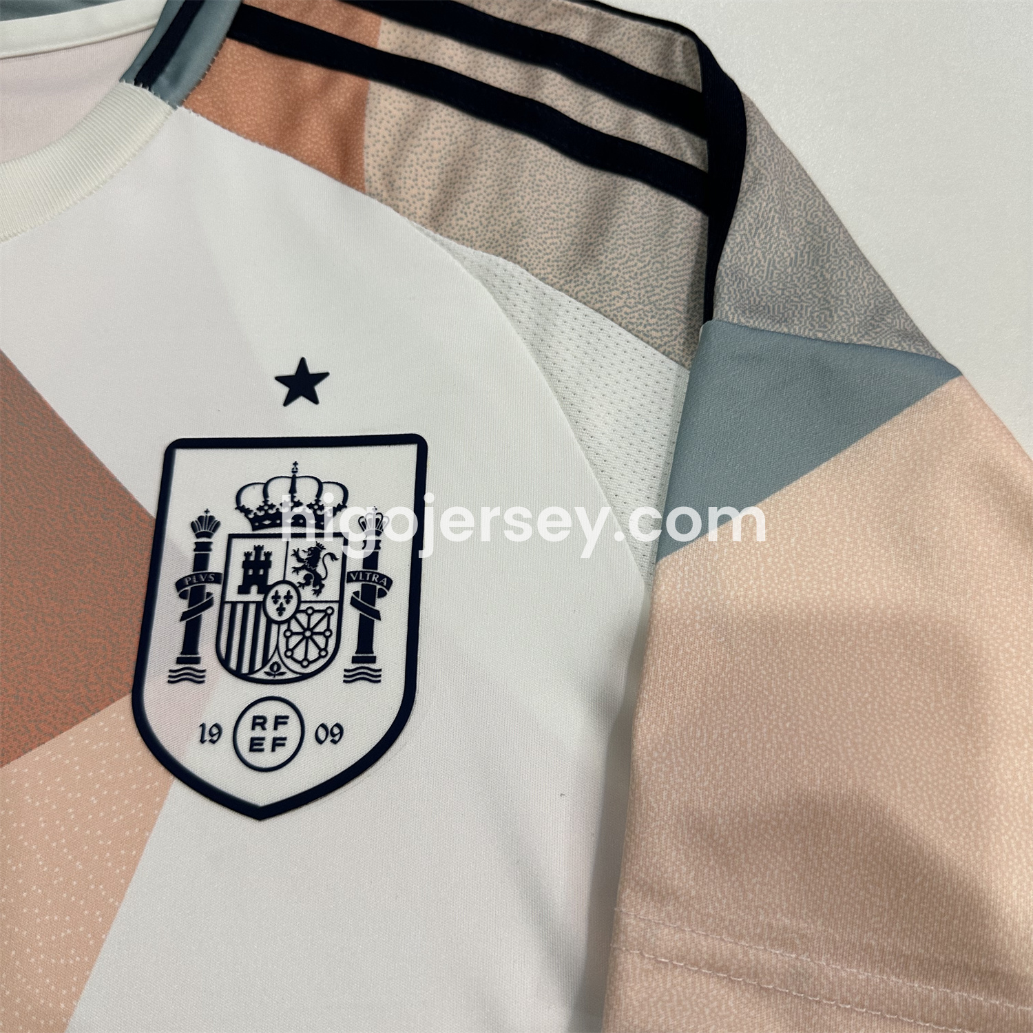 Higojerseys-Spain 2025 Women's Team Away Jersey - Men's Fans Version