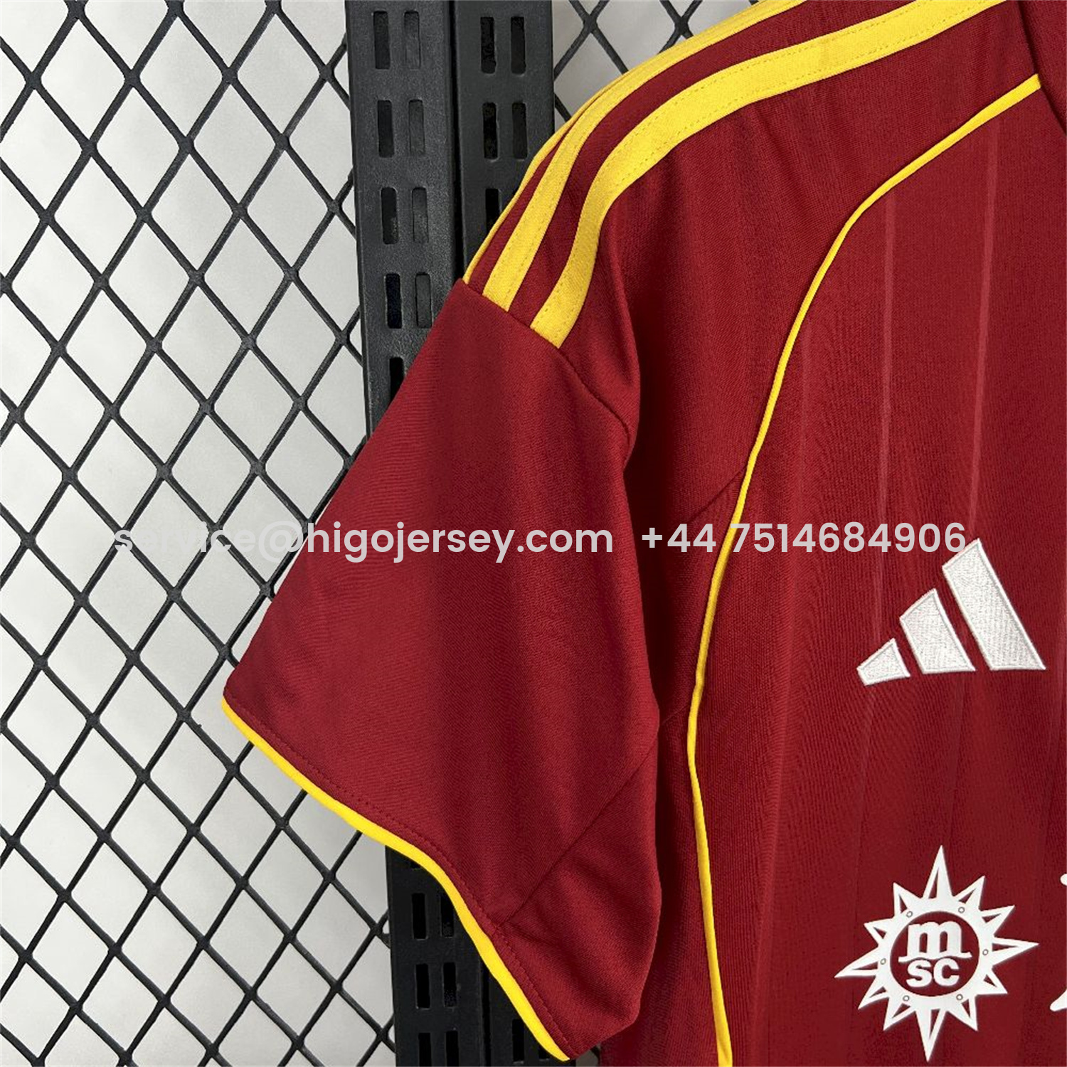 Higojerseys-Servette 25-26 Home Jersey - Fans Version