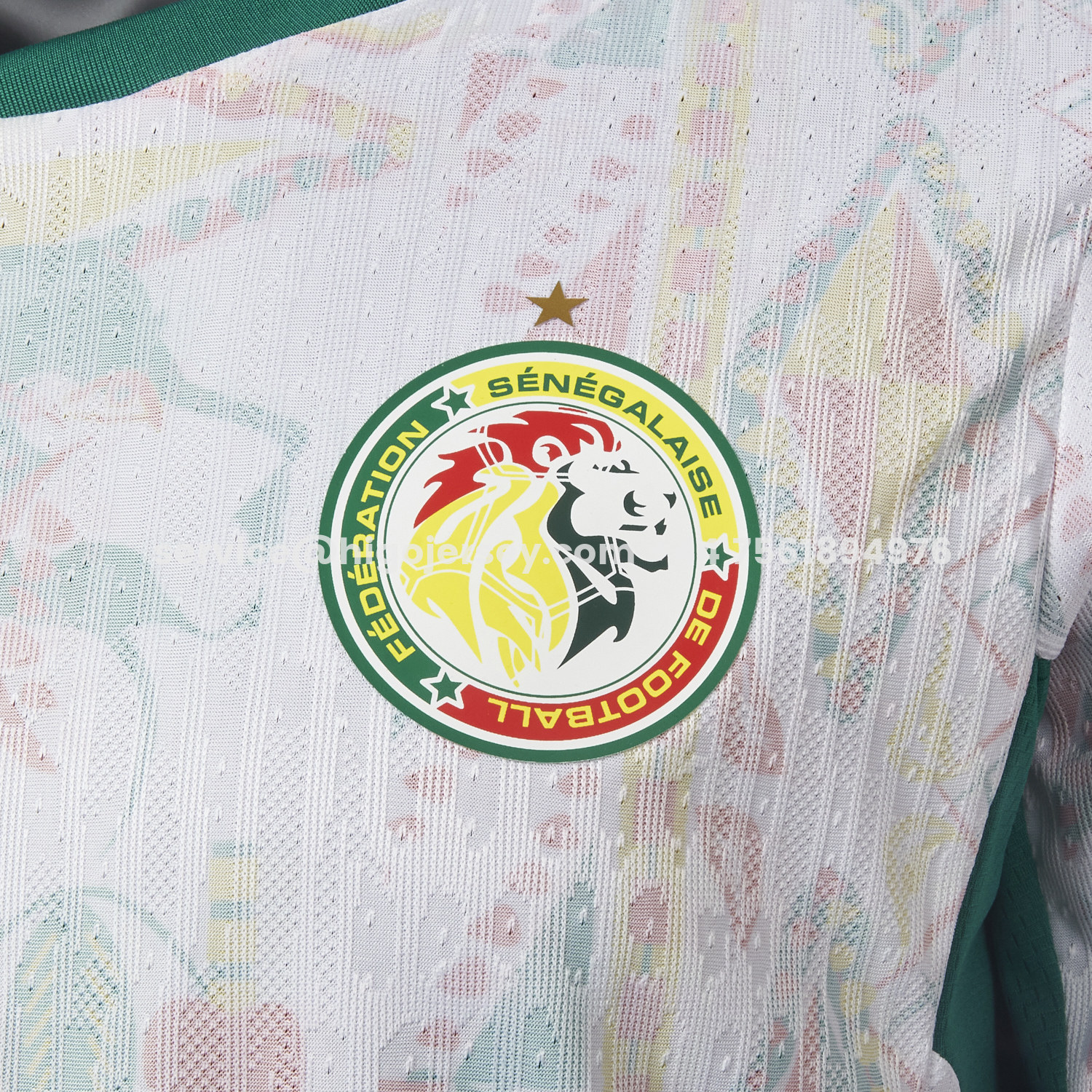 Higojerseys-Senegal 2026 Home White Jersey - Player Version