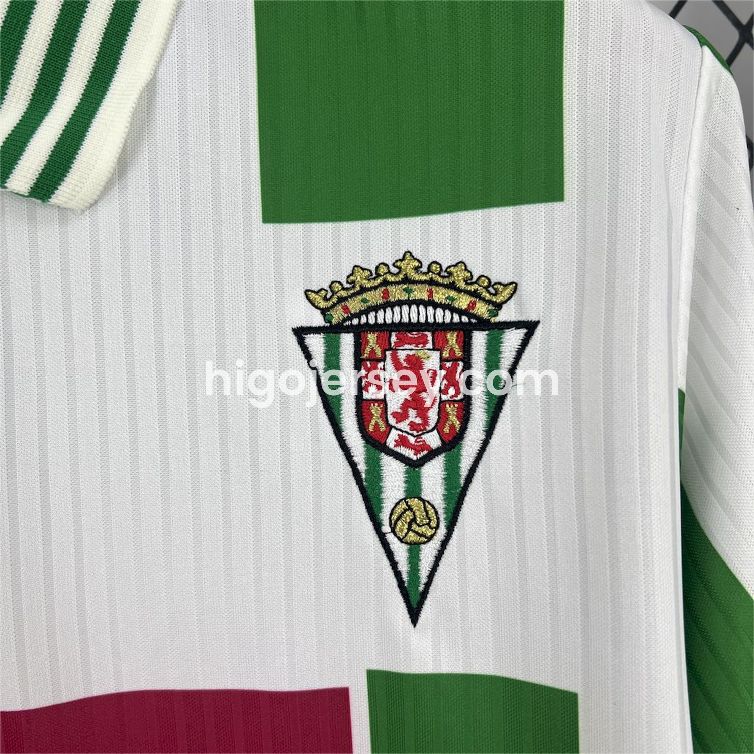 Higojerseys-Retro Cordoba CF 1997-98 Home Jersey