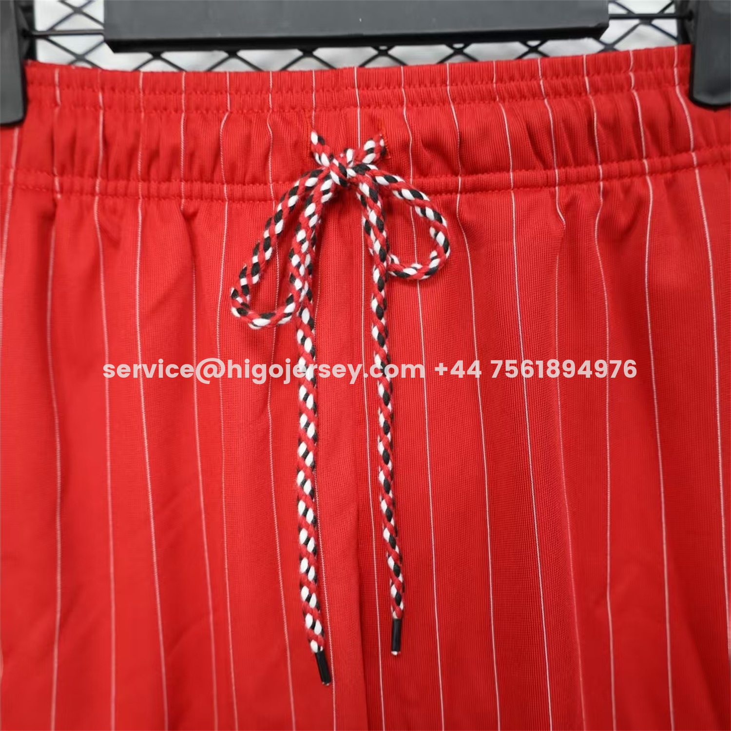 Higojerseys-Manchester United 25-26 Trefoil Red Travel Shorts - Player Version