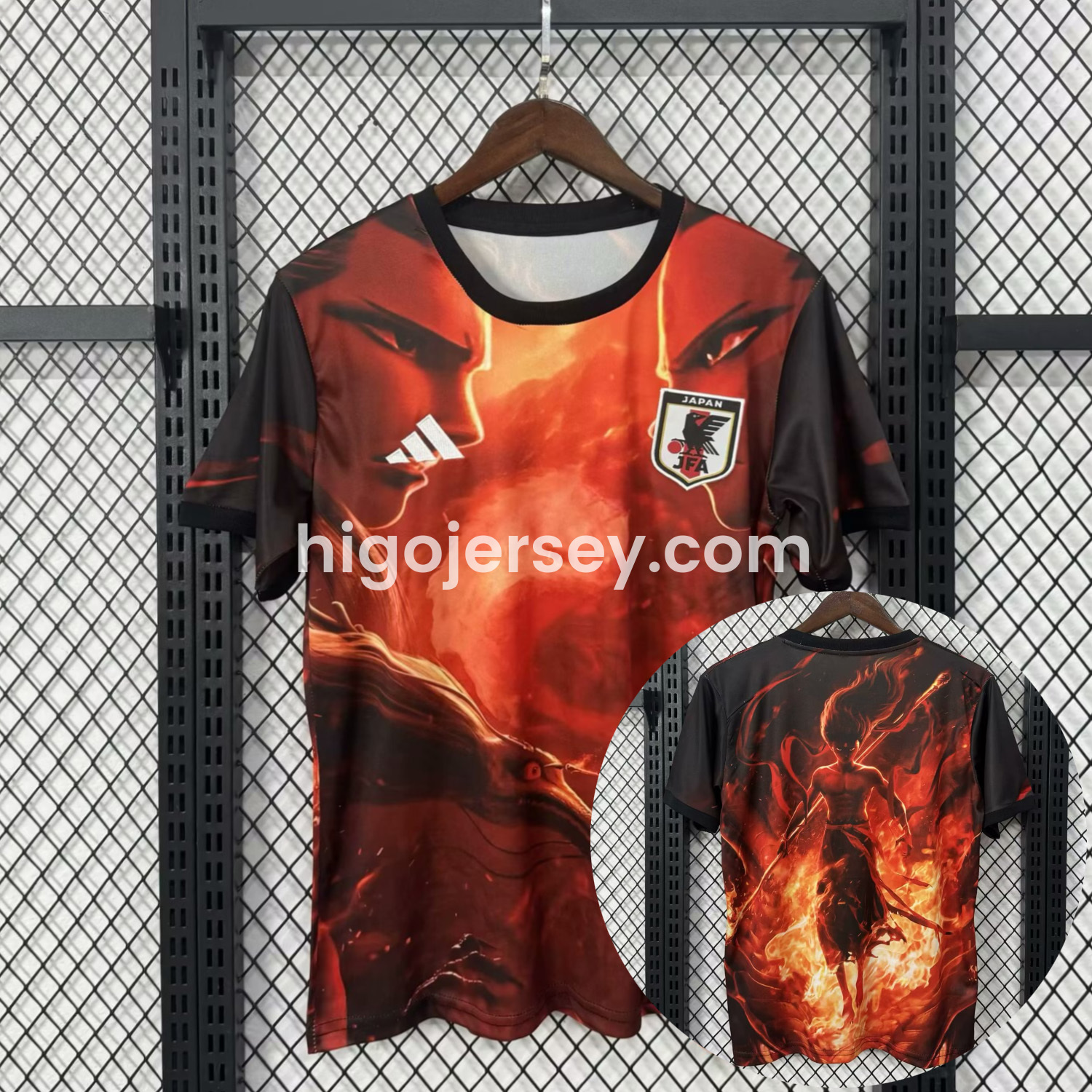 Higojerseys-Japan 24-25 Fire Nezha Special Edition Jersey - Fans Version