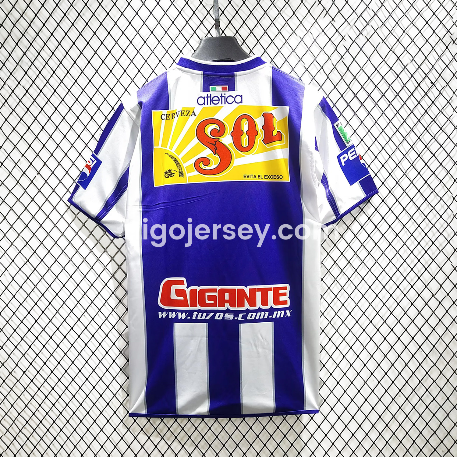 Higojerseys-Retro Pachuca 2001-02 Home Jersey