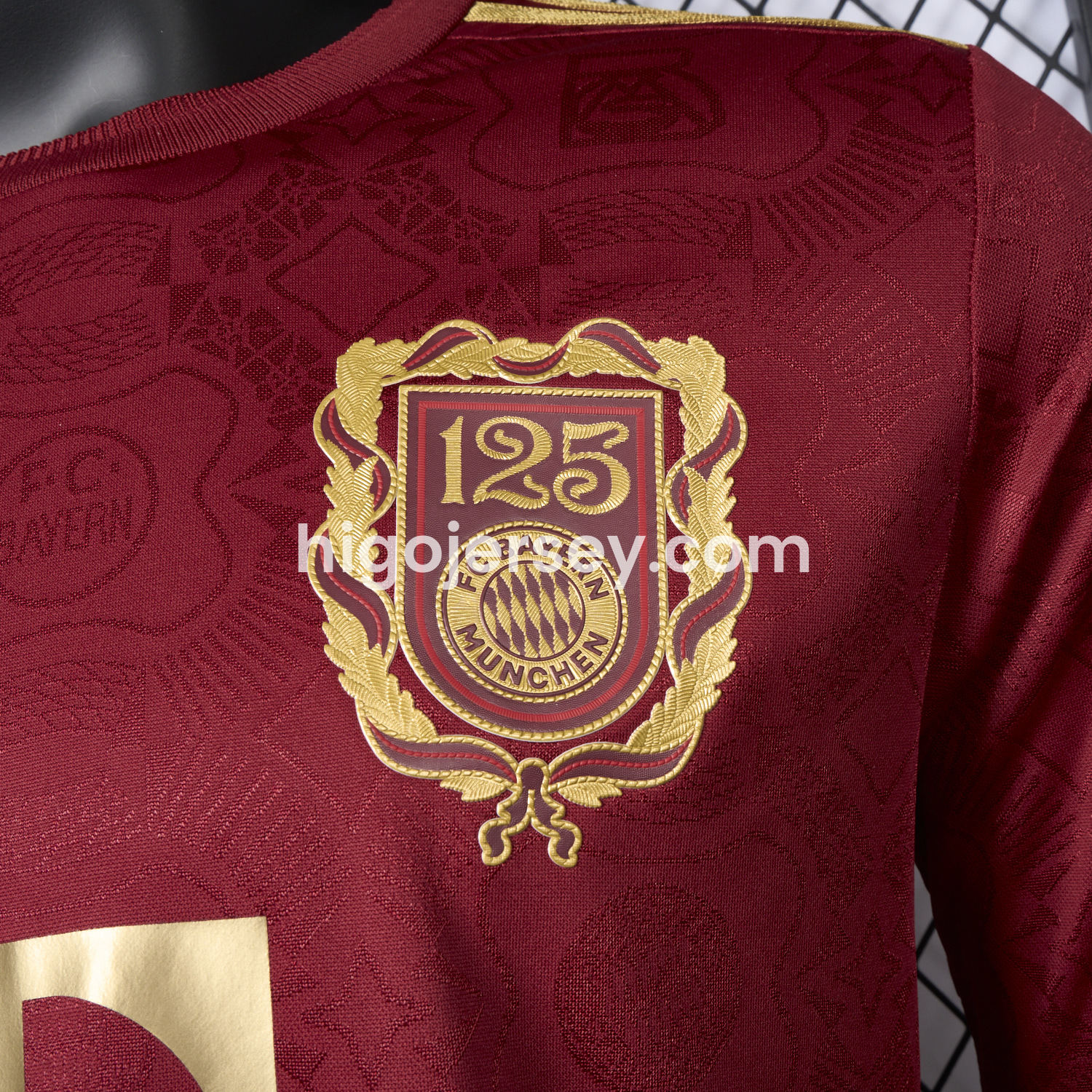Higojerseys-Bayern Munich 2025 125th Anniversary Long Sleeves Jersey - Player Version