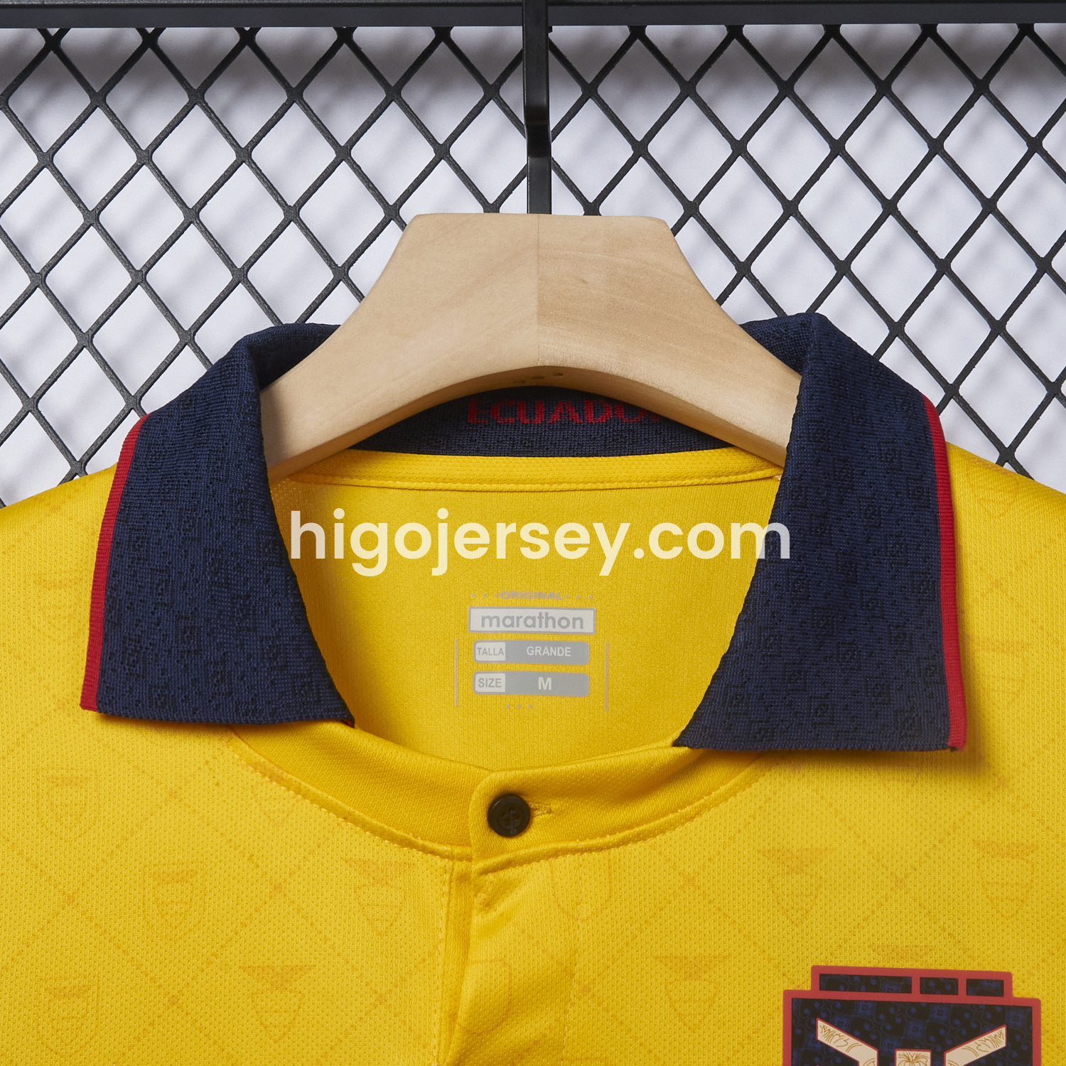 Higojerseys-Ecuador 2025 Centenary Home Jersey - Fans Version