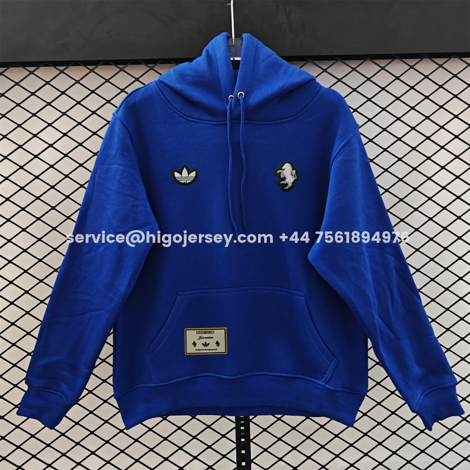 Higojerseys-Juventus 25-26 Originals Terrace Icon Unisex Pullover Hoodie