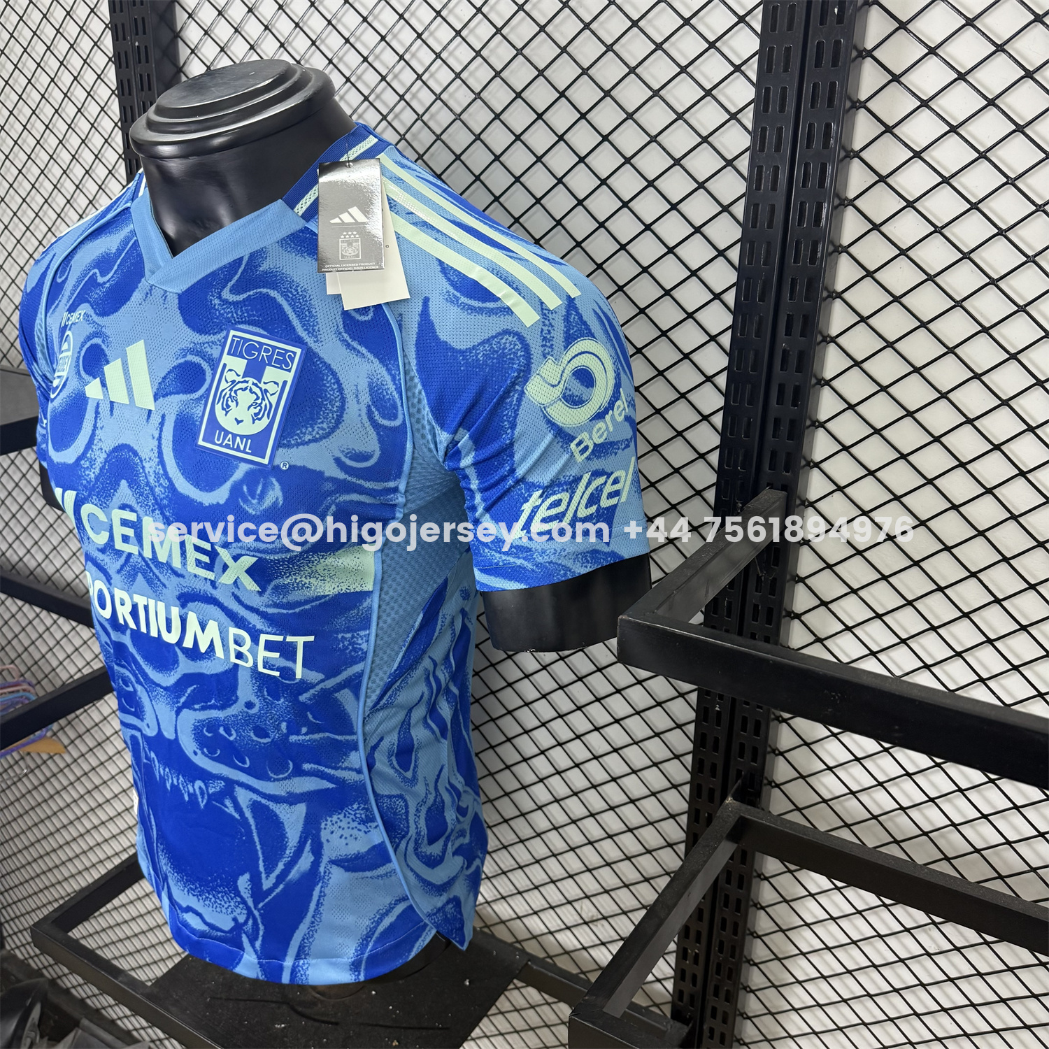 Higojerseys-Tigres UANL 25-26 Away Jersey With All Sponsors - Player Version