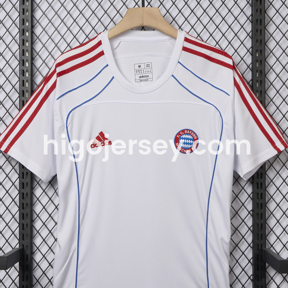 Higojerseys-Bayern Munich 25-26 Urban Purist Throwback White Jersey - Fans Version