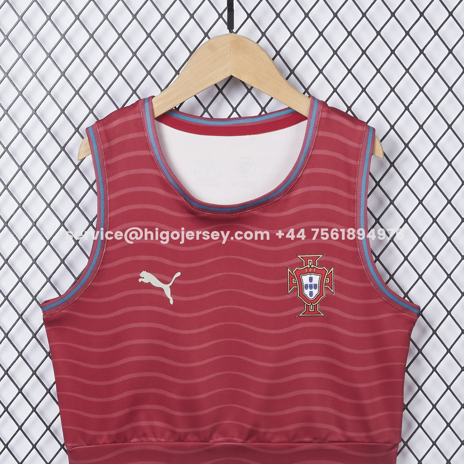 Higojerseys-Women's Portugal 2026 Home Yoga Vest