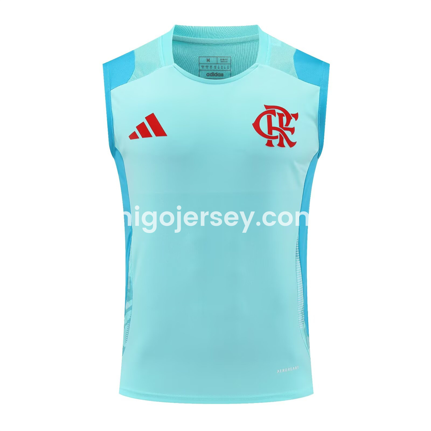 Higojerseys-Flamengo 25-26 Vest Training Set - Light Blue With Royal Blue