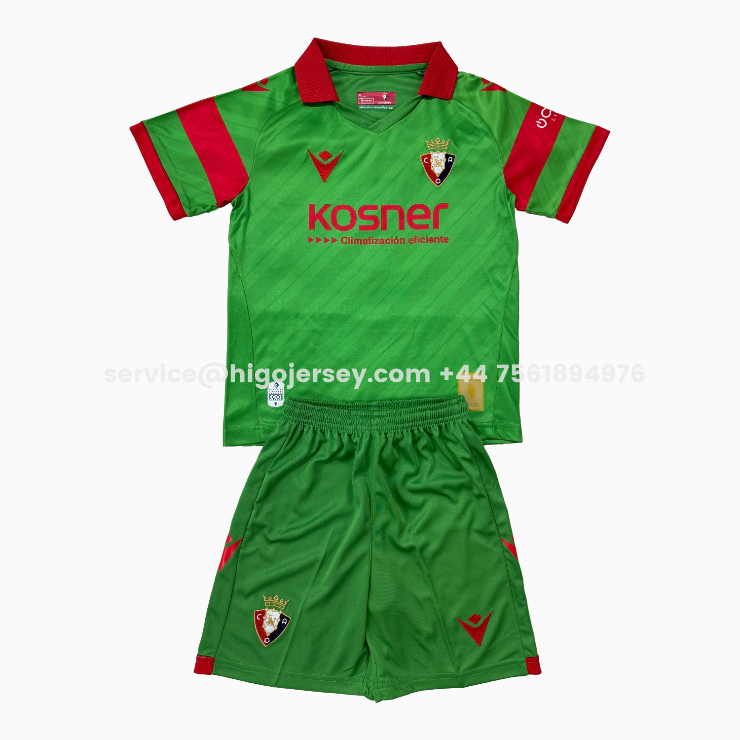Higojerseys-Osasuna 25-26 Away Men's Adult Jersey Set - Fans Version