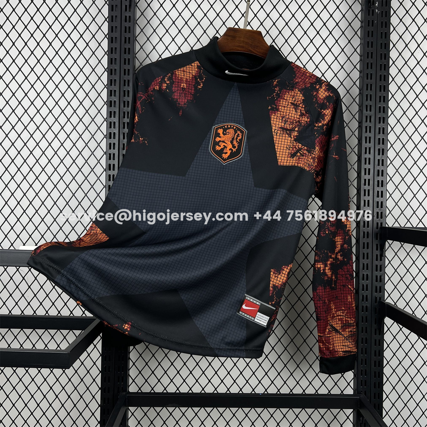 Higojerseys-Netherlands 2026 Hollywood Special Long Sleeves Jersey - Fans Version