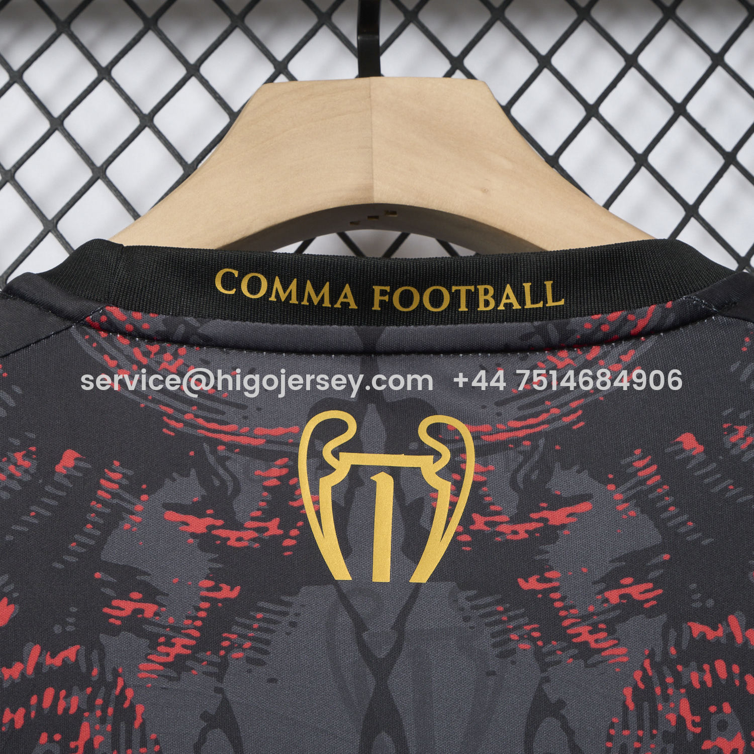 Higojerseys-Paris Saint-Germain PSG 25-26 Champions League Commemorative Edition Black Red Eiffel Tower T-shirts