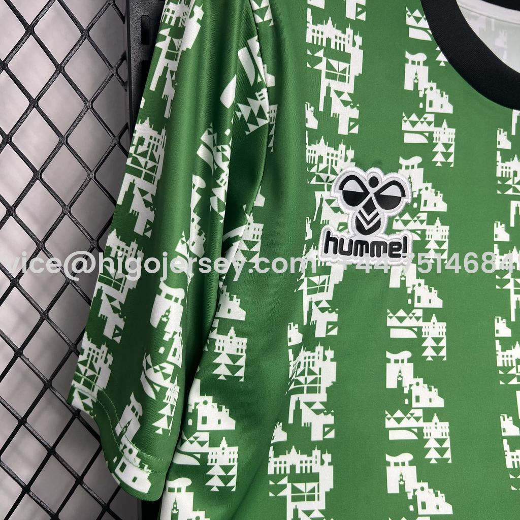 Higojerseys-Real Betis 24-25 Pre-Match Jersey - Fans Version