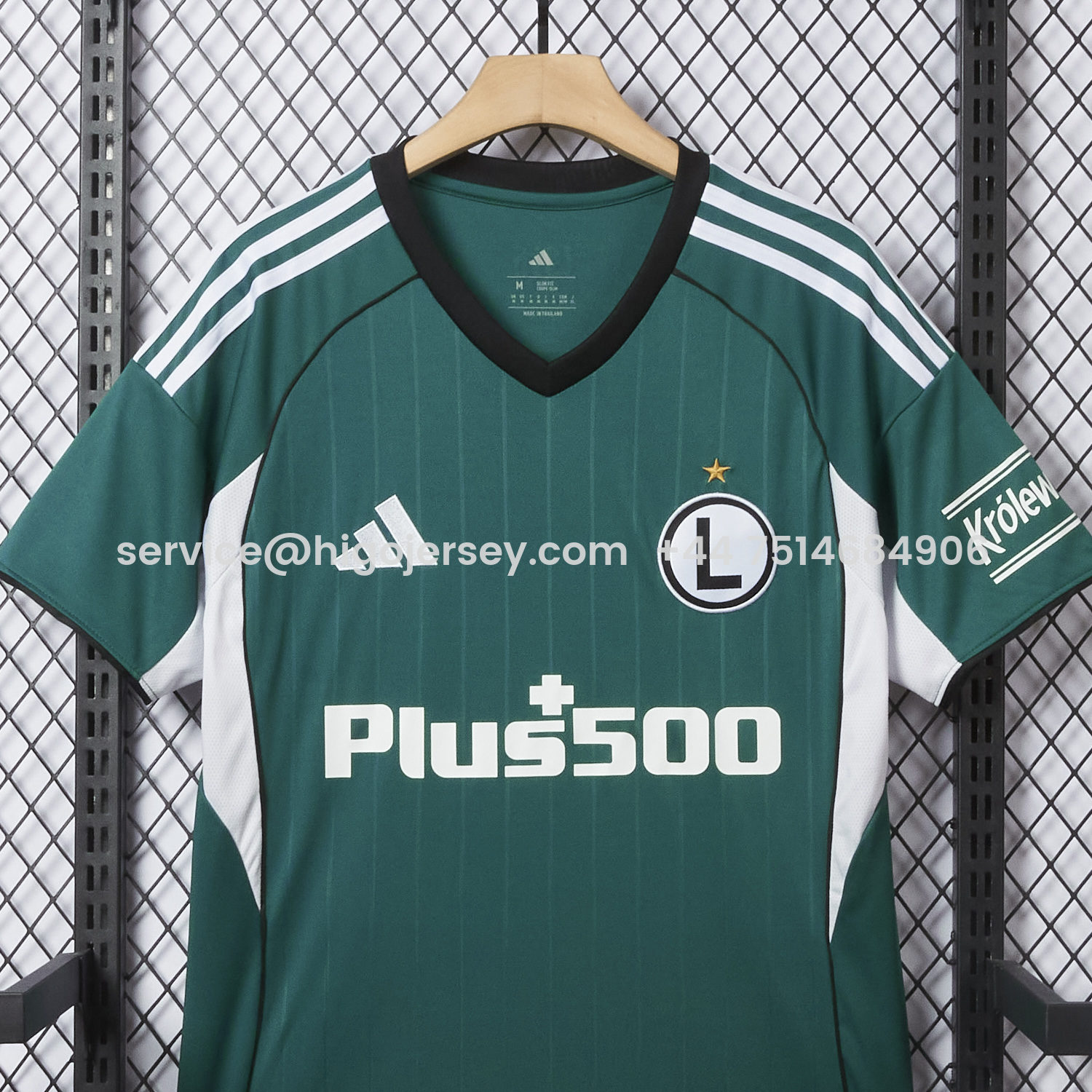 Higojerseys-Legia Warszawa 25-26 Away Jersey - Fans Version