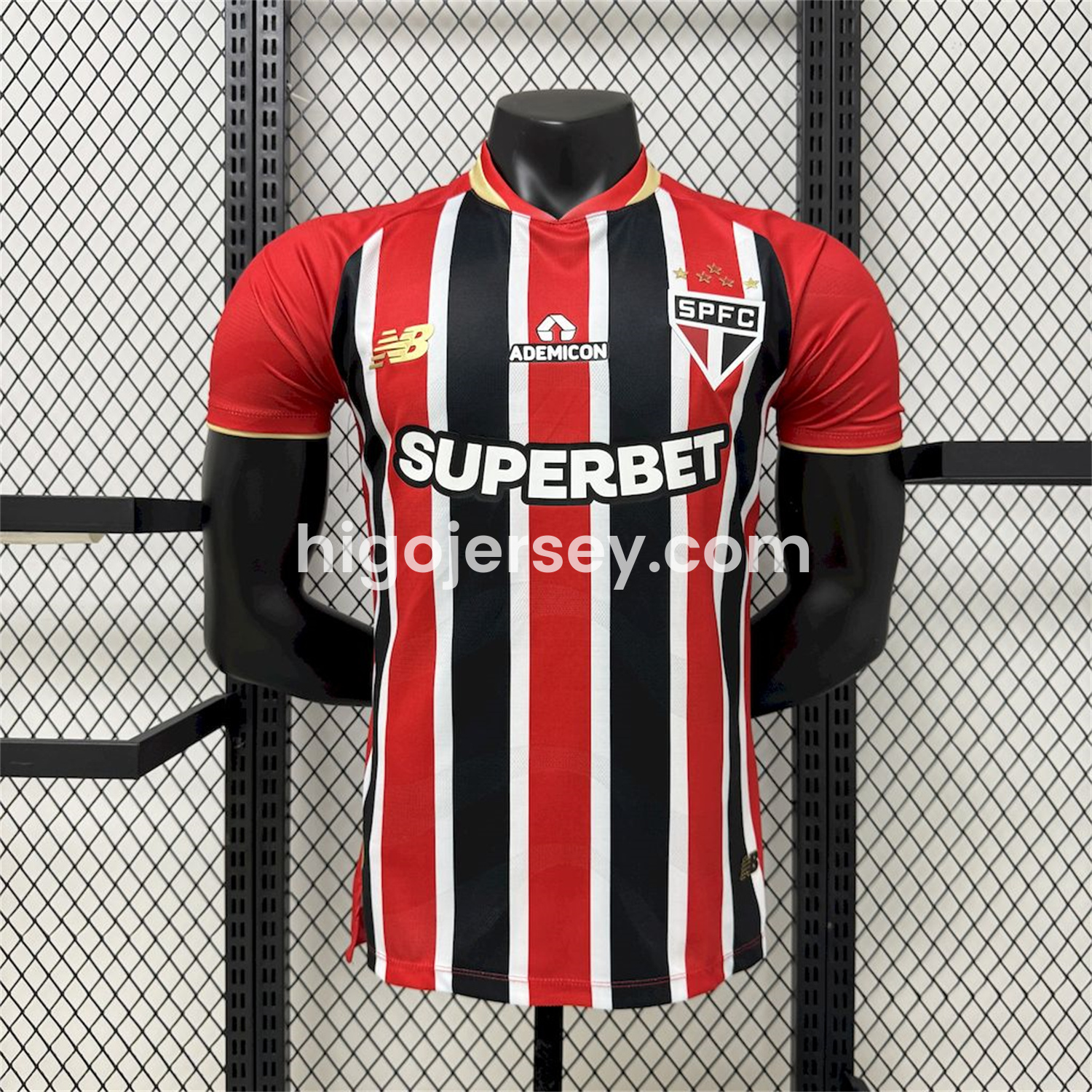 Higojerseys-Sao Paulo 25-26 Away Jersey - Player Version