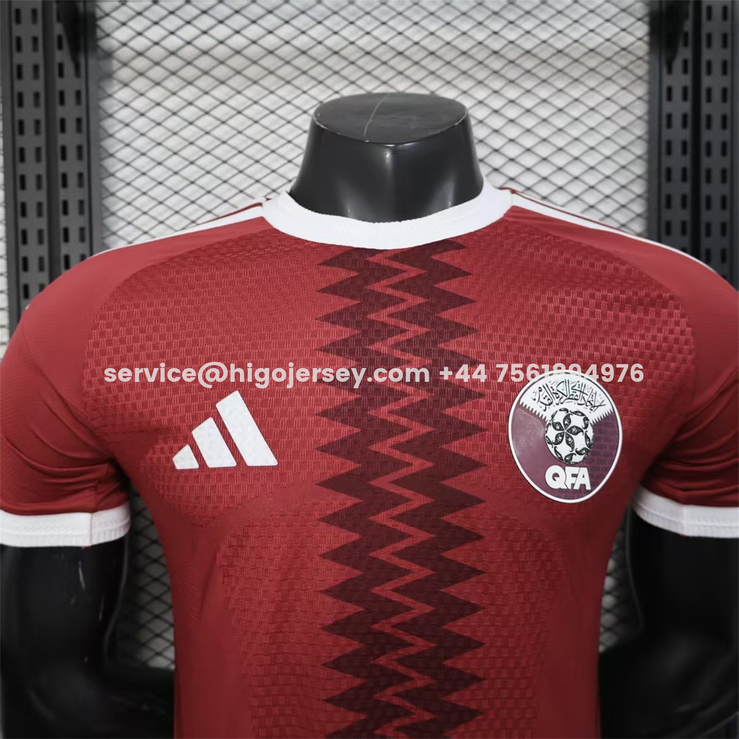 Higojerseys-Qatar 2026 Home Jersey - Player Version