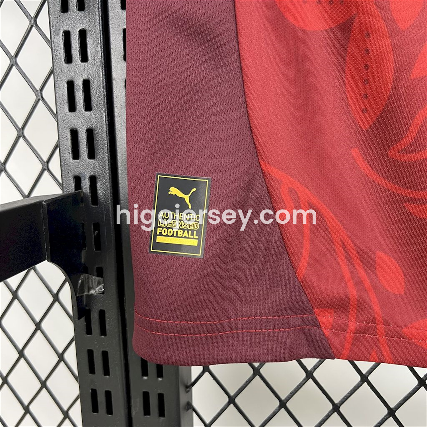 Higojerseys-Portugal 2025-26 Red Flower Training Jersey - Fans Version