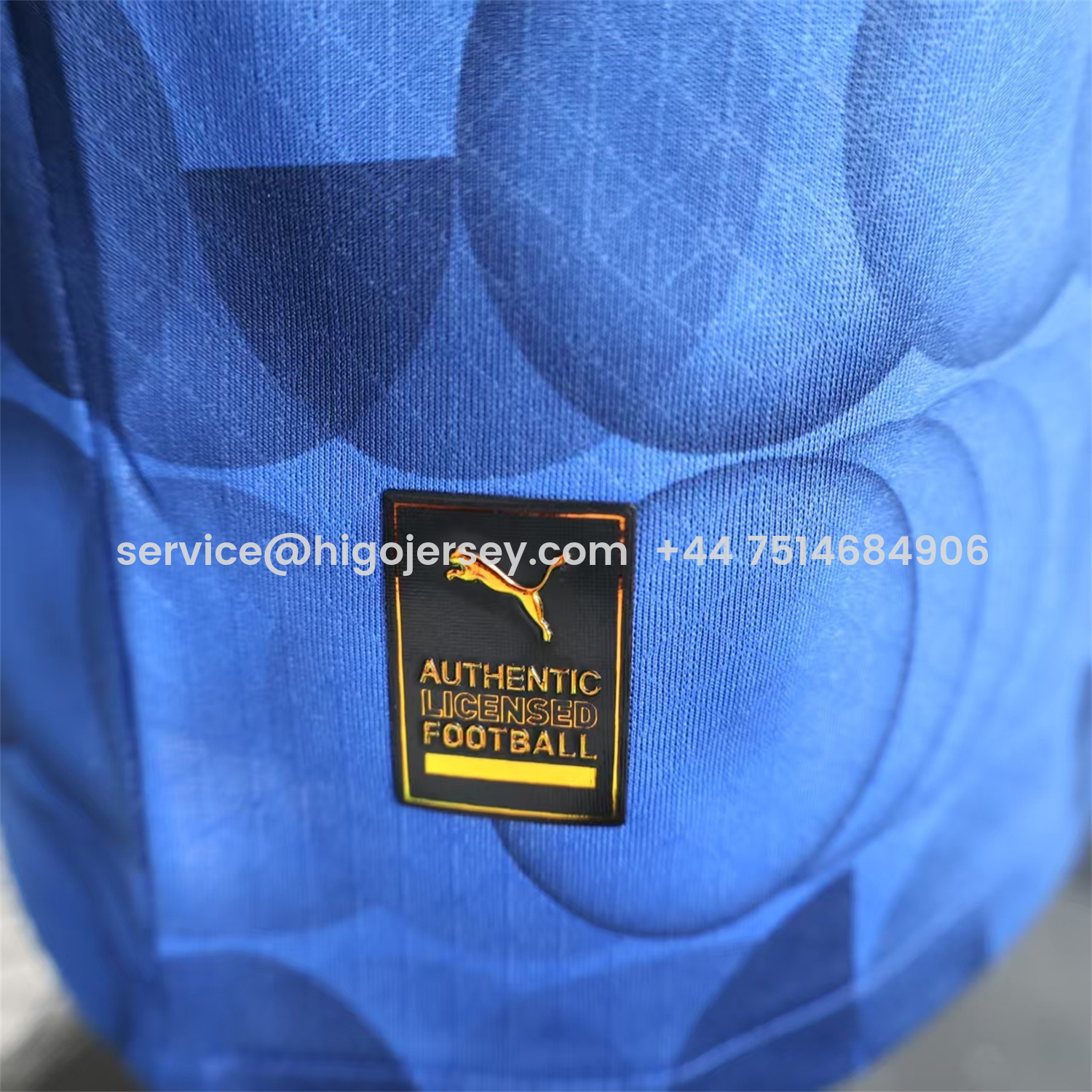 Higojerseys-Al Hilal Riyadh Crescent 25-26 Pre-Match Training Blue Jersey - Player Version