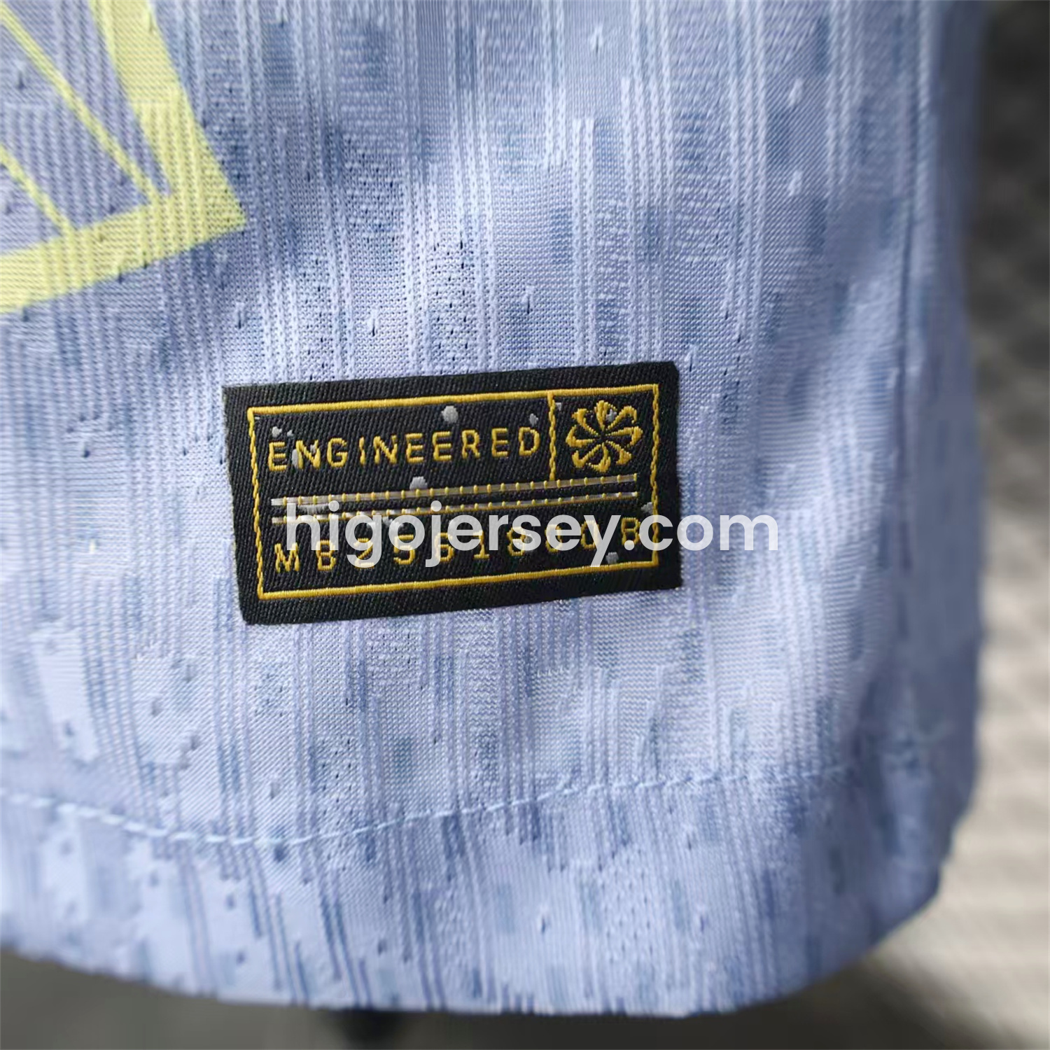 Higojerseys-Barcelona 25-26 T90 Blue and White Gradient and Yellow Lines Special Jersey - Player Version