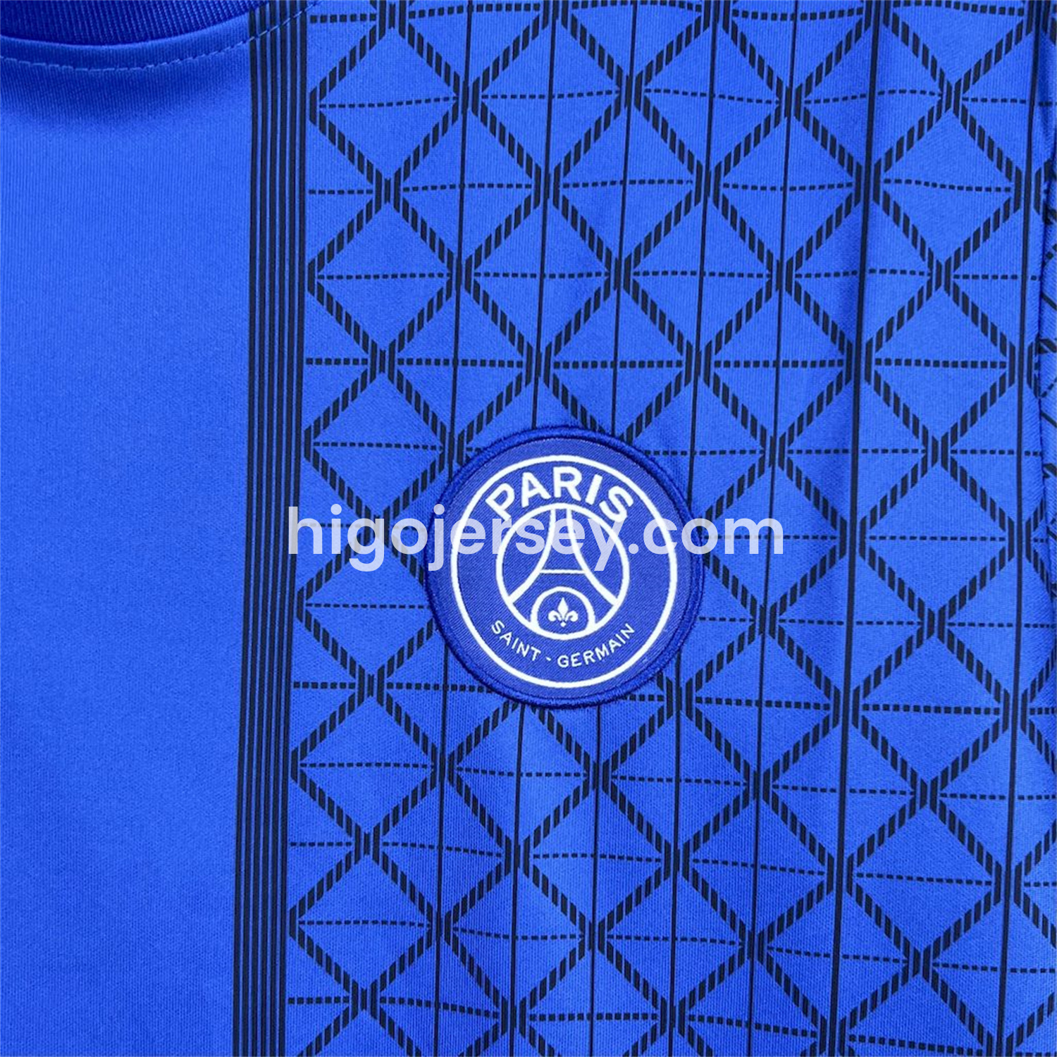 Higojerseys-Paris Saint-Germain PSG 25-26 Blue Pre-Match Training Jersey - Fans Version