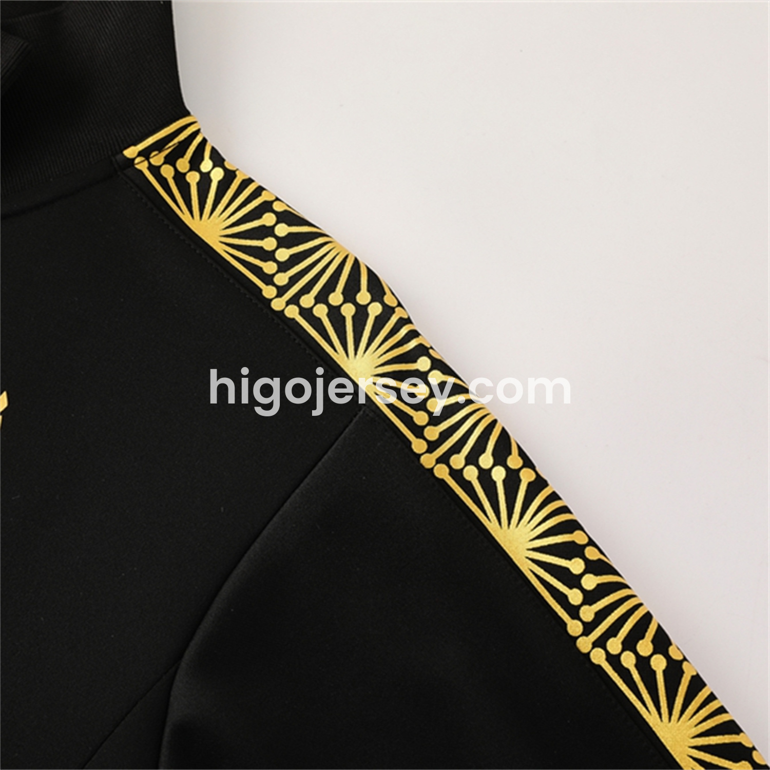 Higojerseys-Mexico 2025 Gold Cup Jacket Training Tracksuit - Black Top & Pants