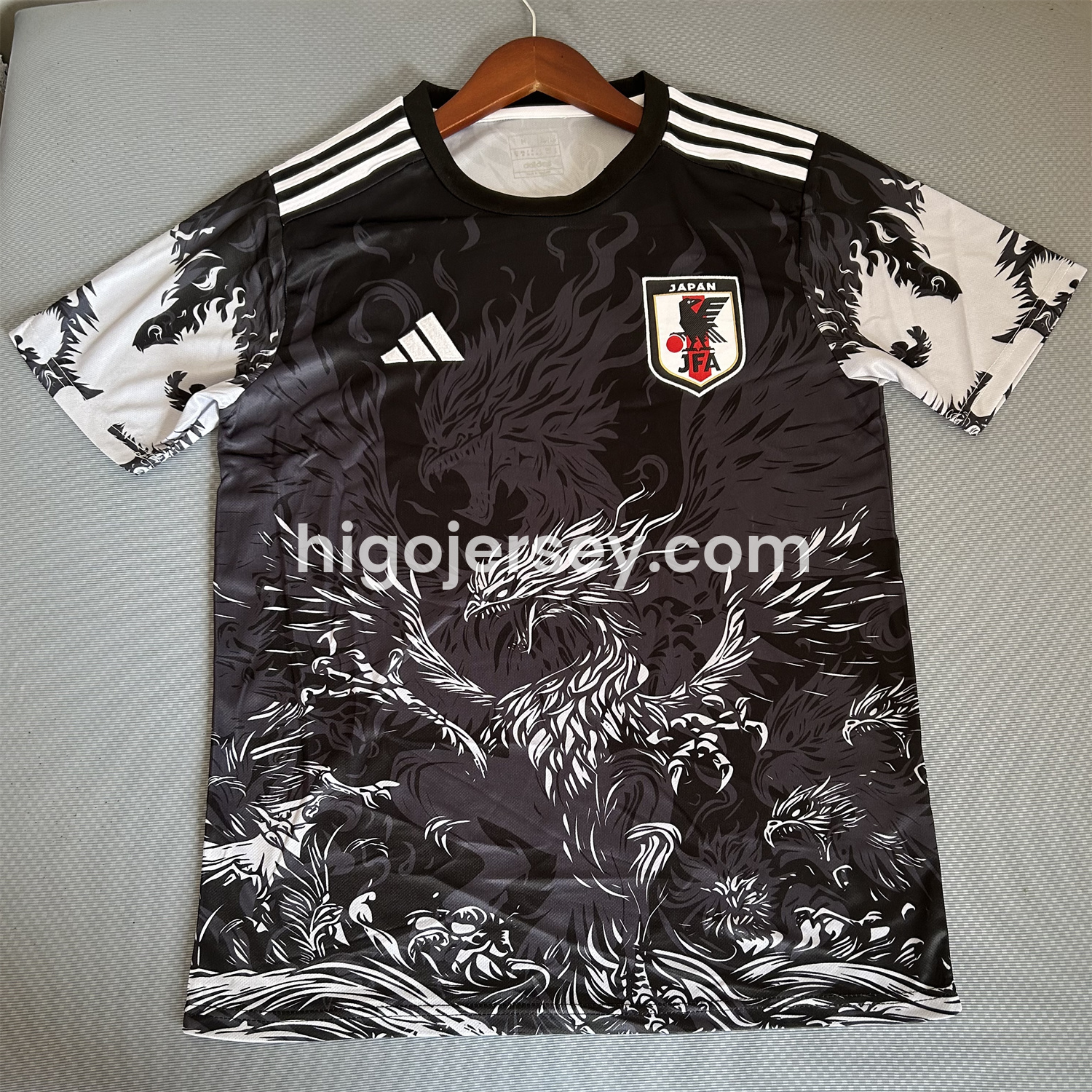 Higojerseys-Japan 24-25 Black Devil Bird Special Edition Jersey - Fans Version