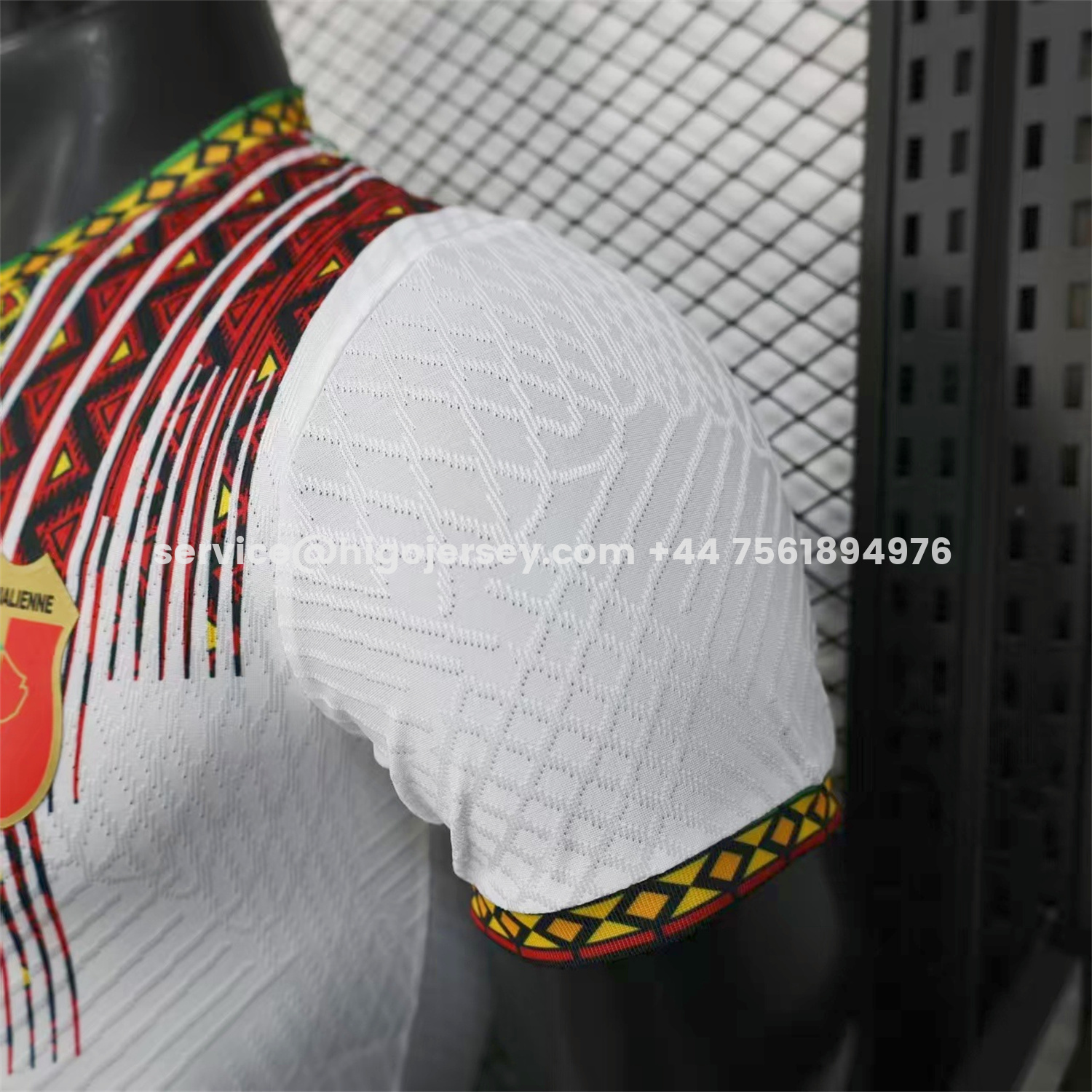 Higojerseys-Mali 2026 White Special Jersey - Player Version