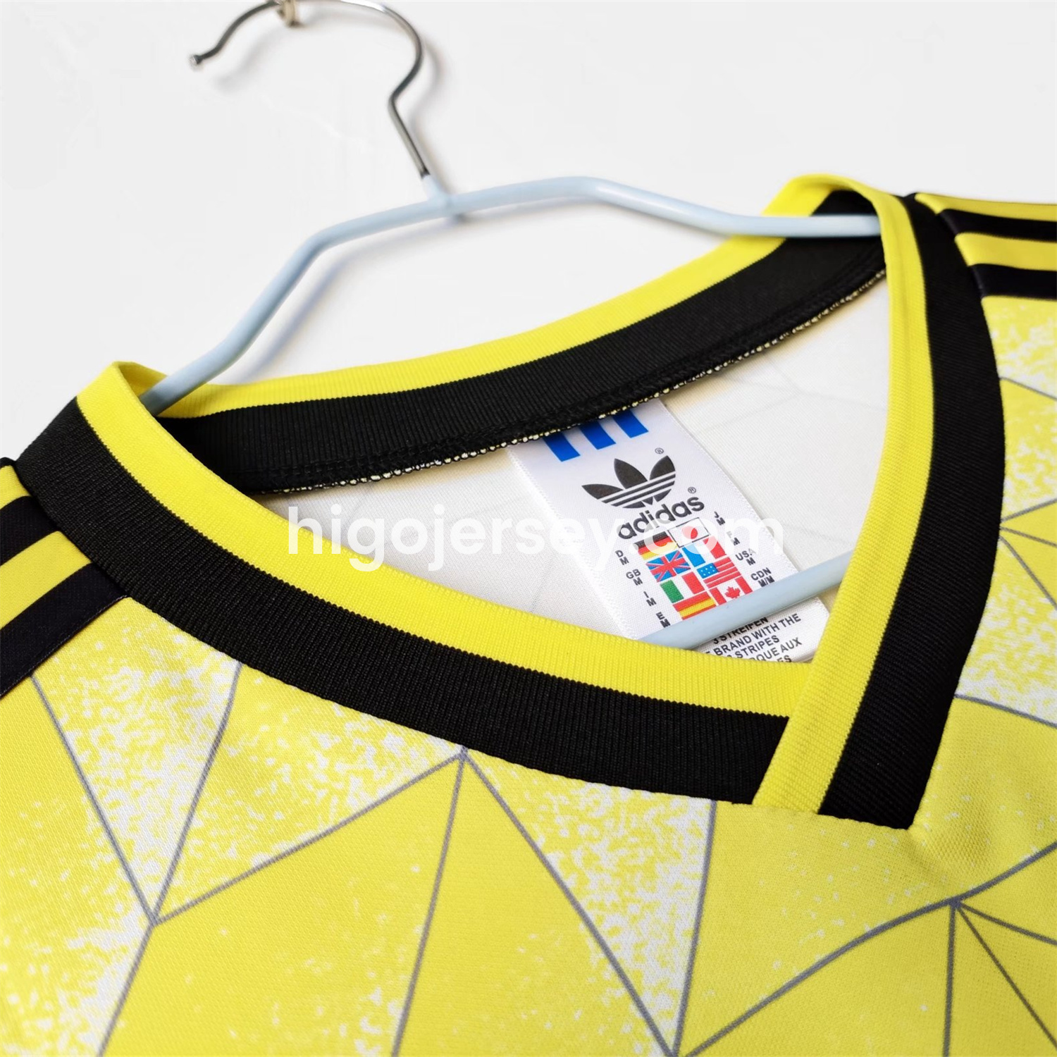 Higojerseys-Retro Dortmund 1988-89 Home Jersey