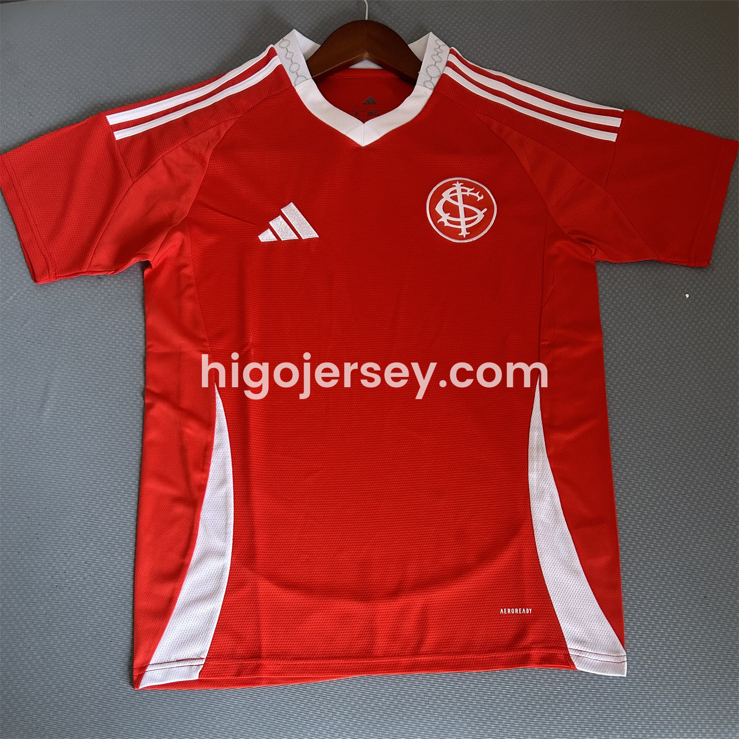 Higojerseys-SC Internacional 25-26 Home Unsponsored Jersey - Fans Version