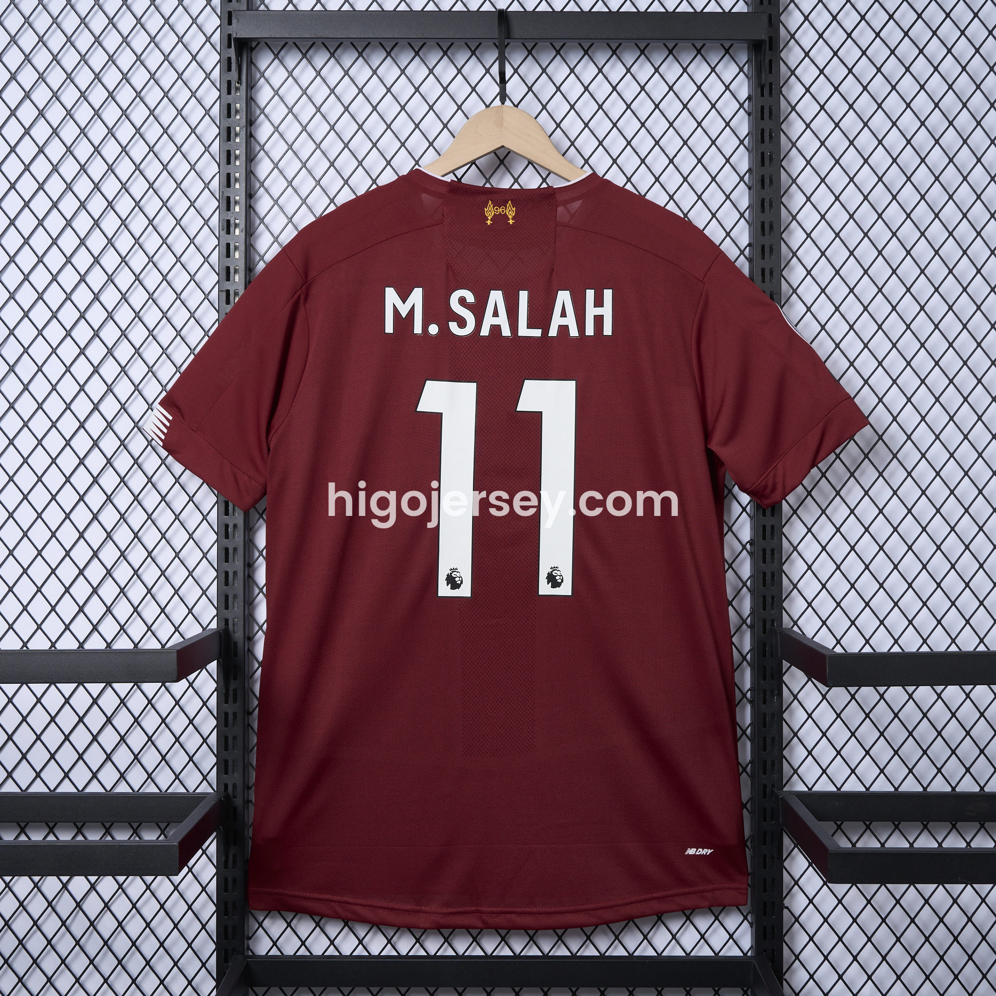 Higojerseys-Retro Liver.pool 2019-20 Home Stadium Jersey