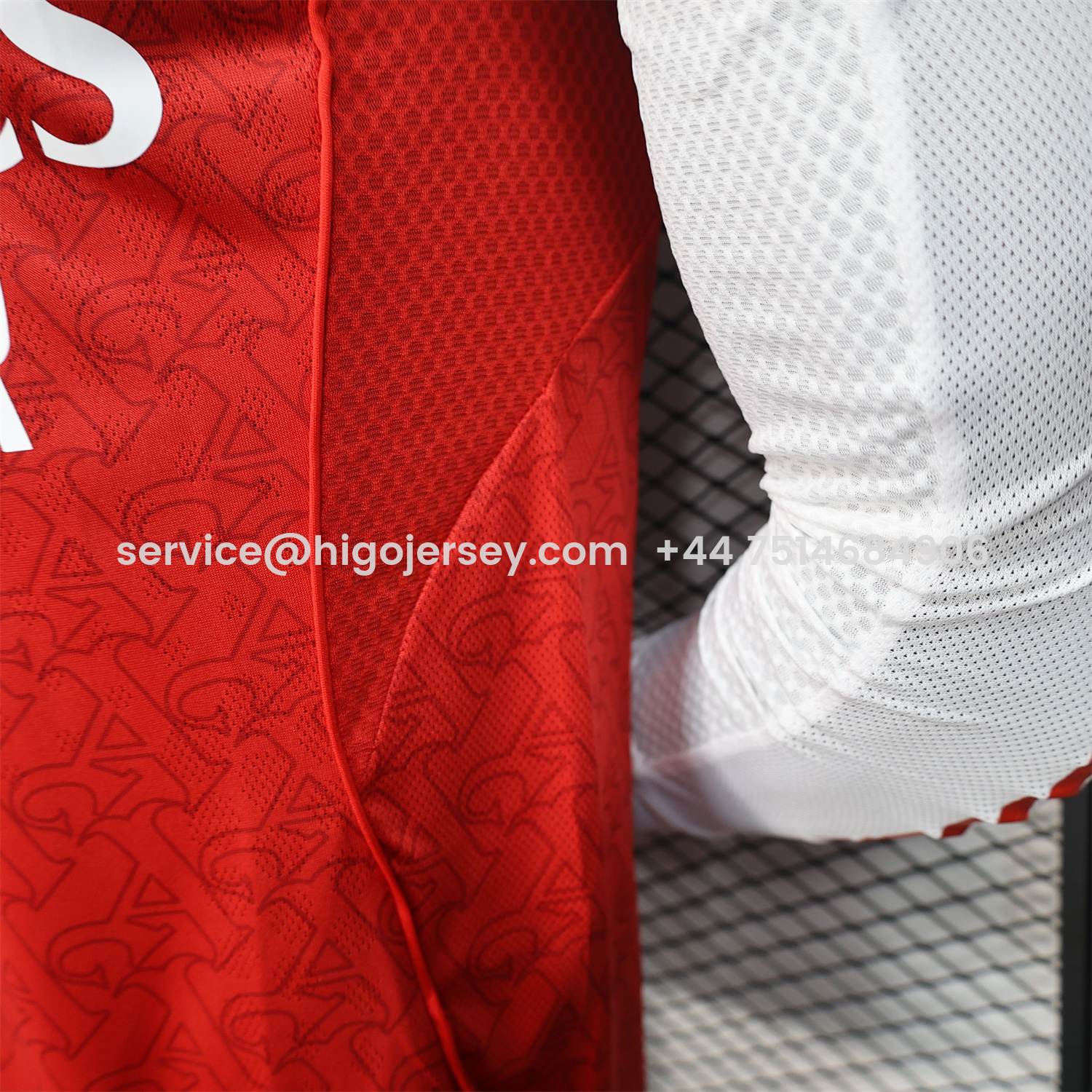 Higojerseys-Arsenal 25-26 Home Long Sleeves Jersey - Player Version