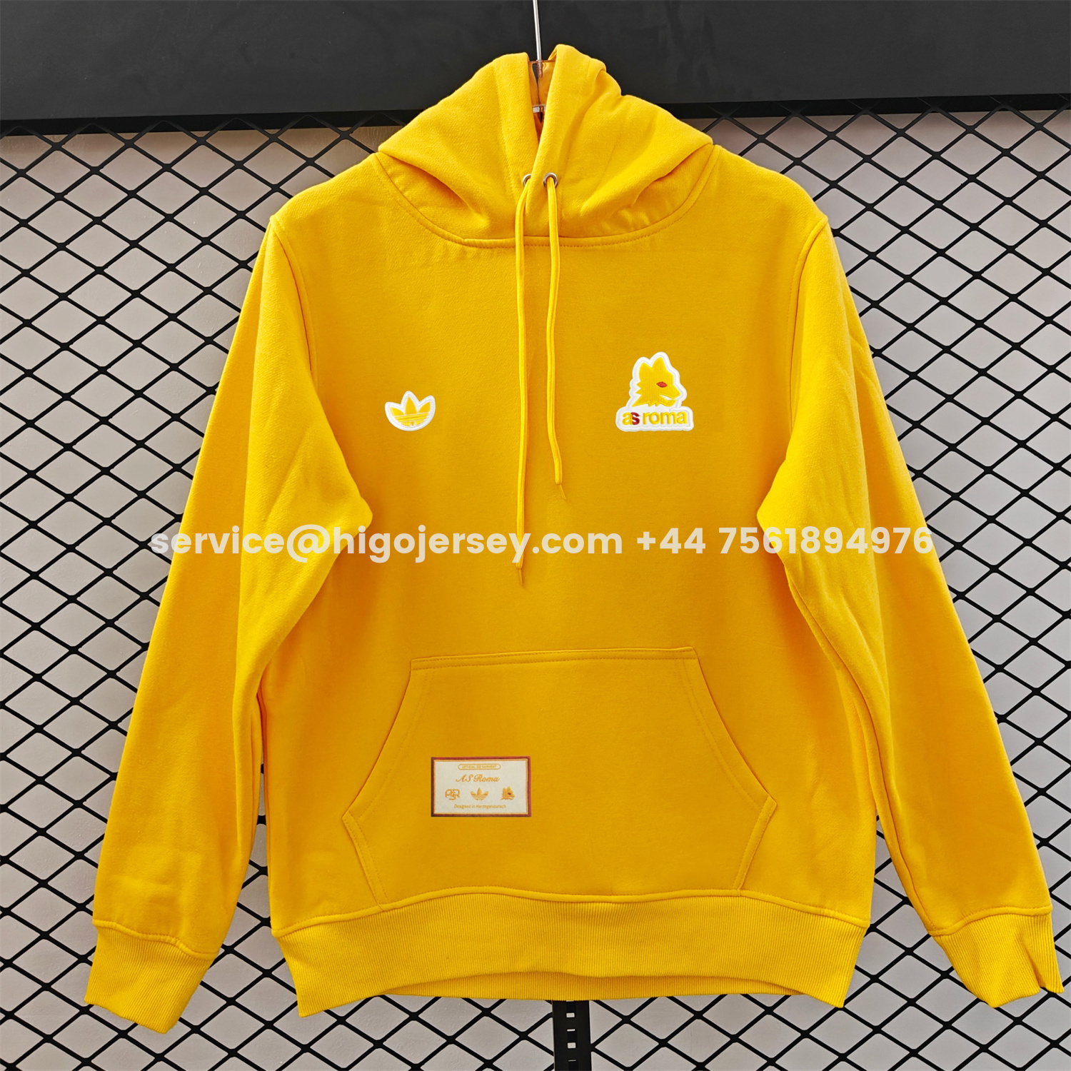 Higojerseys-AS Roma 25-26 Originals Terrace Icon Unisex Pullover Hoodie