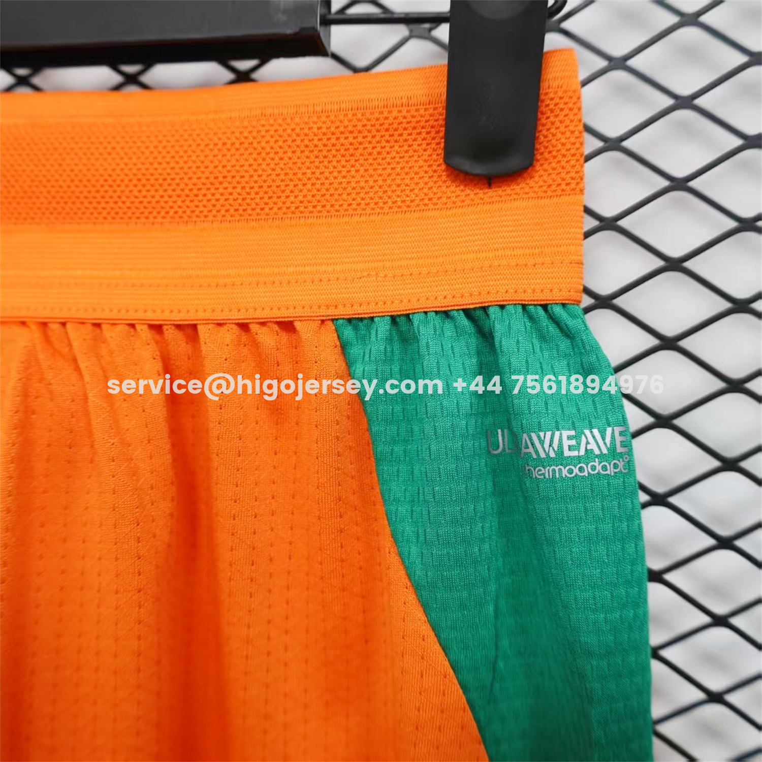 Higojerseys-Ivory Coast 2026 Orange Shorts - Player Version
