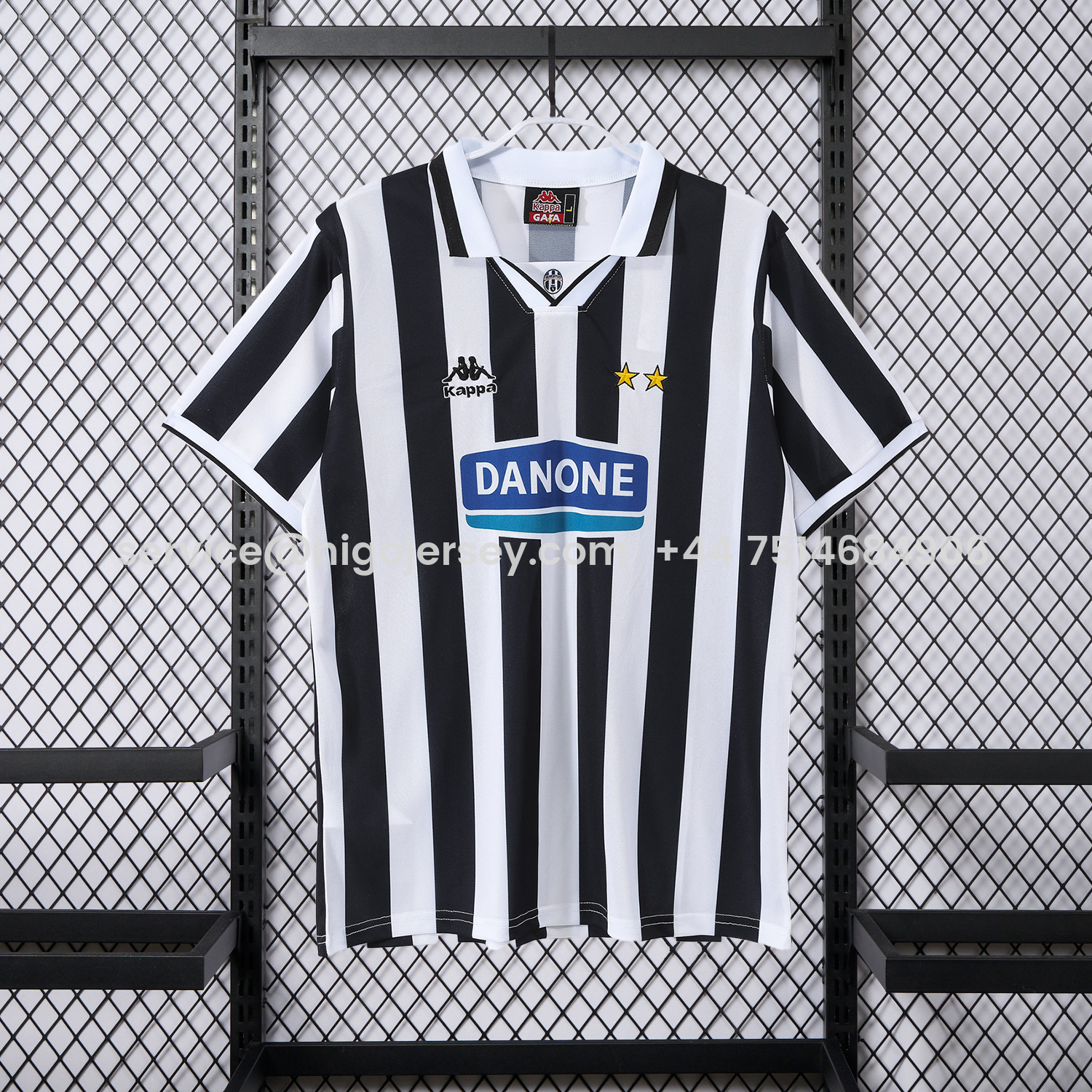 Higojerseys-Retro Juventus 1994-95 Home Jersey