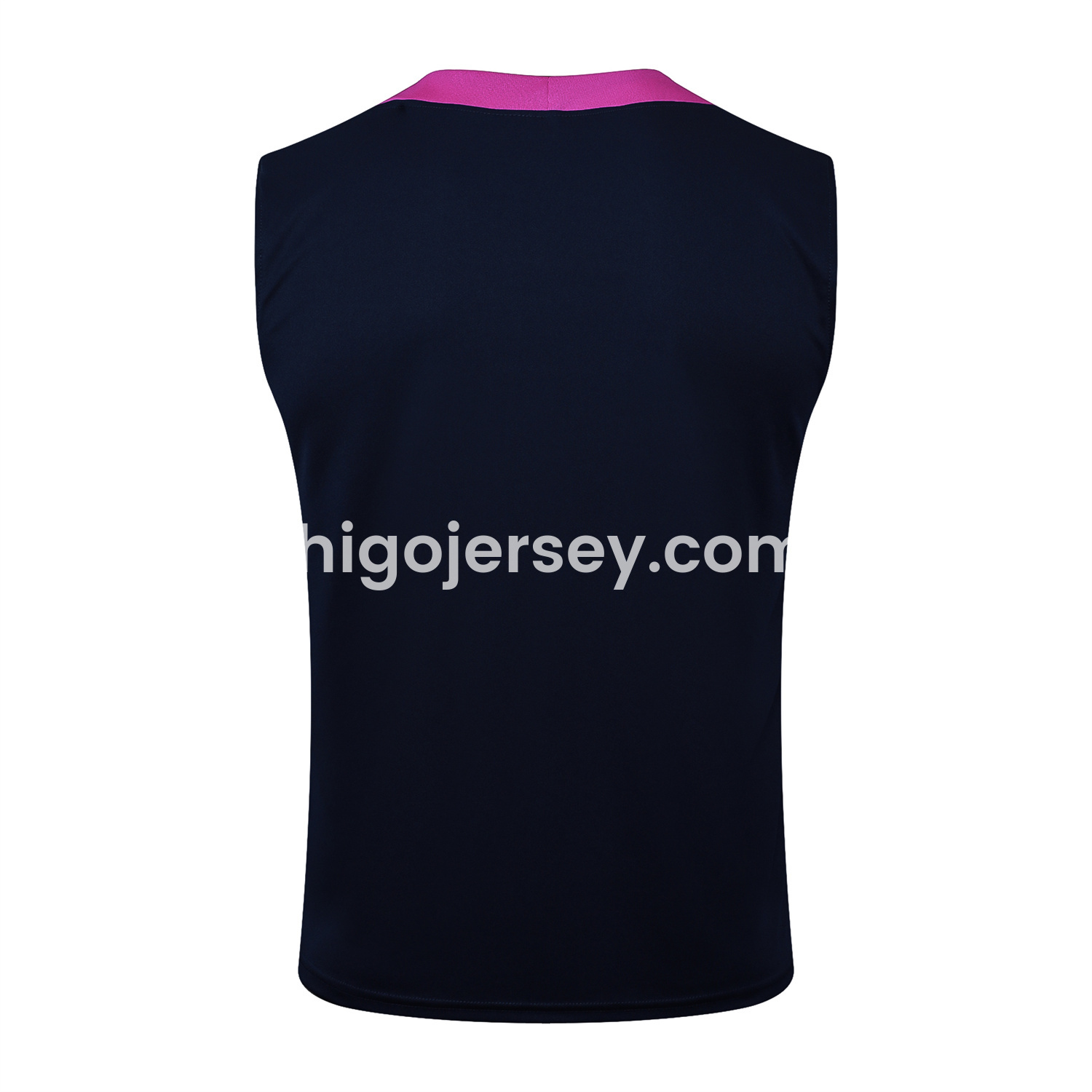 Higojerseys-Barcelona 25-26 Vest Training Set - Deep Blue Black Vest and Shorts