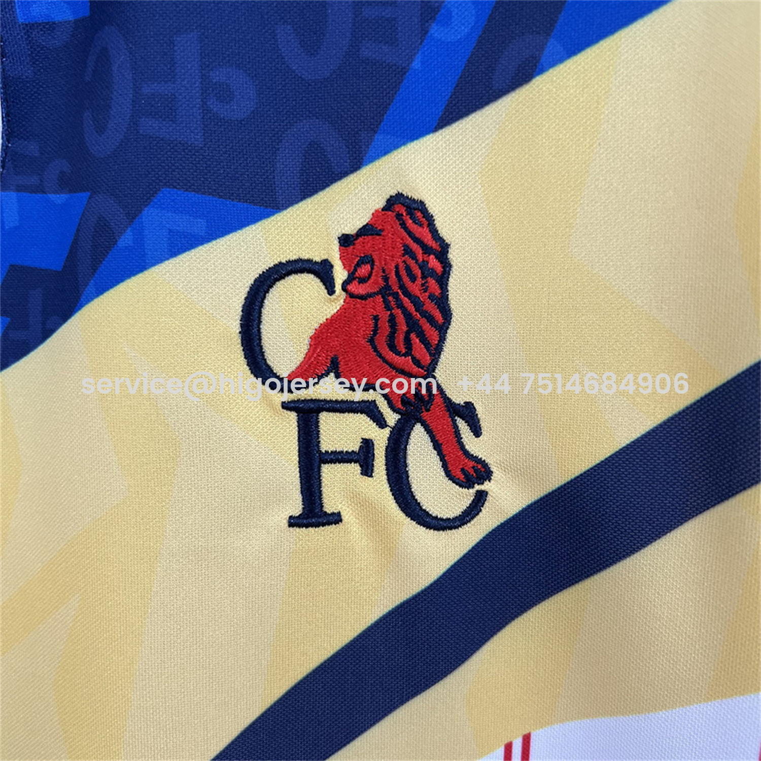 Higojerseys-Retro C.H.E.L.S.E.A 1990 Mash Up Special Jersey