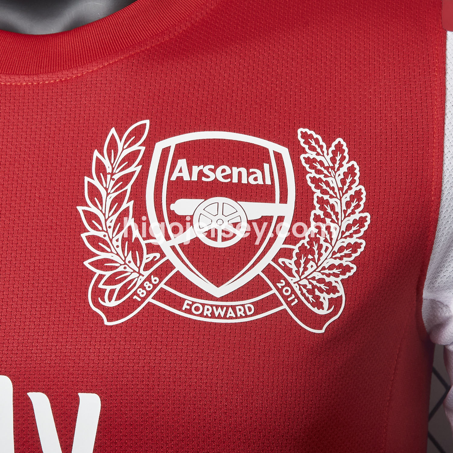 Higojerseys-Retro Arsenal 2011-12 Home Jersey - Player Version