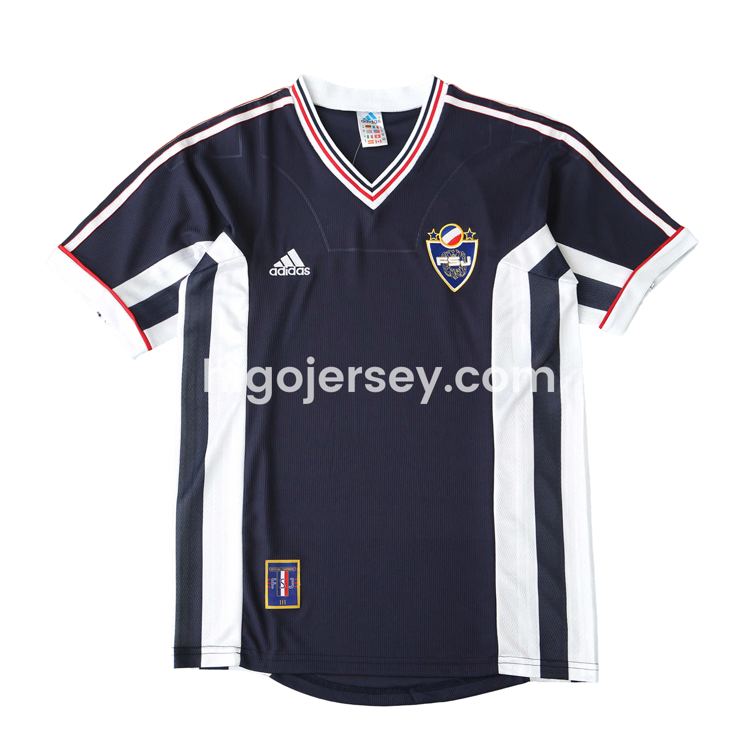 Higojerseys-Retro Yugoslavia 1998 Home Jersey
