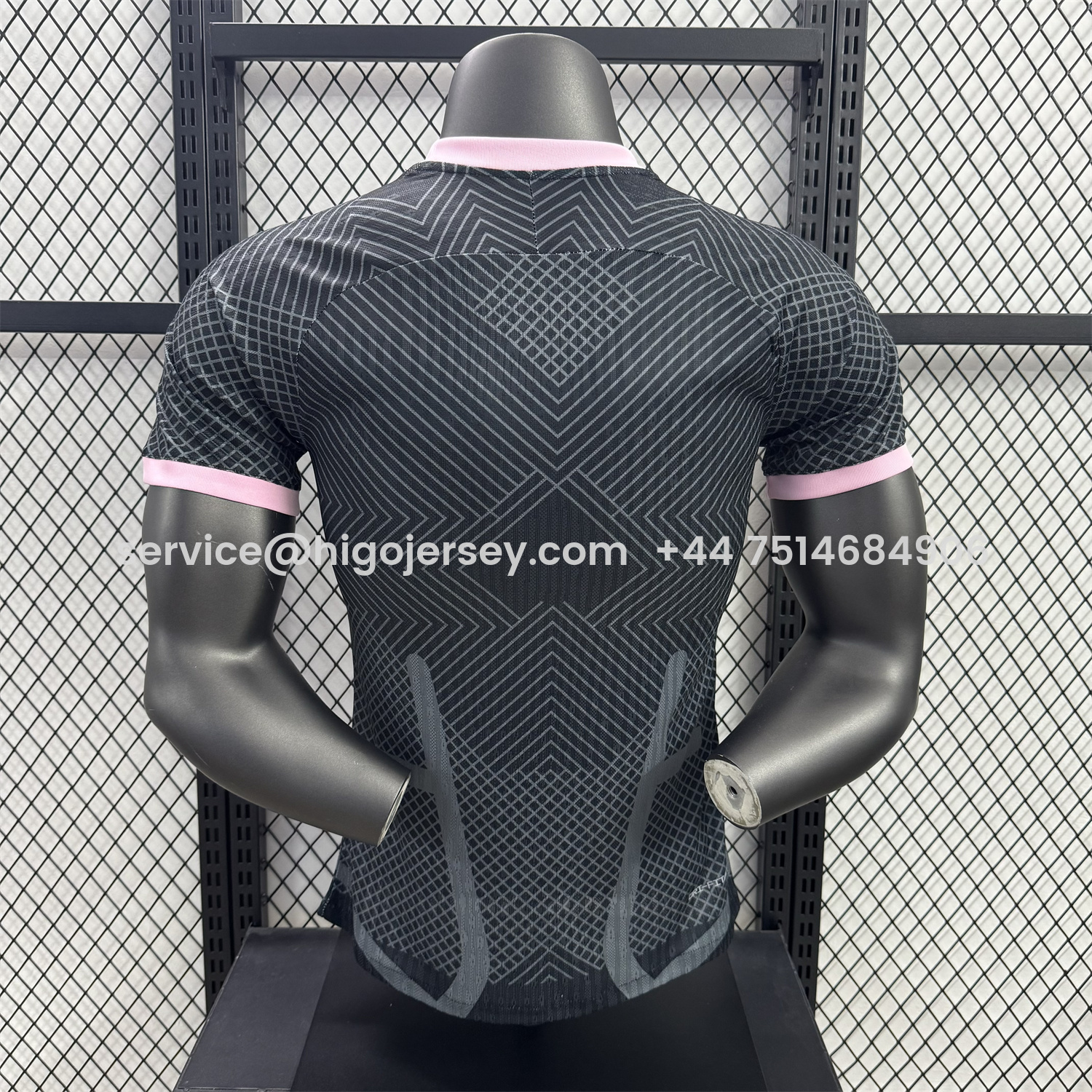 Higojerseys-Inter Milan 25-26 Pink Snake Special Black Jersey - Player Version