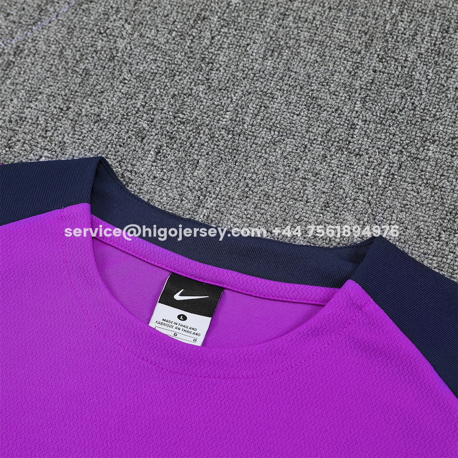 Higojerseys-Barcelona 25-26 Vest Training Set - Purple Vest and Dark Blue Shorts