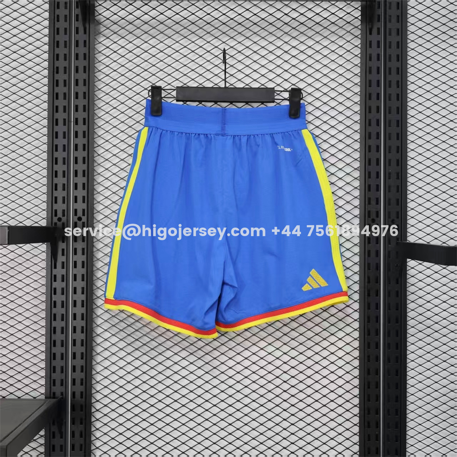 Higojerseys-Colombia 2026 Blue Shorts - Player Version