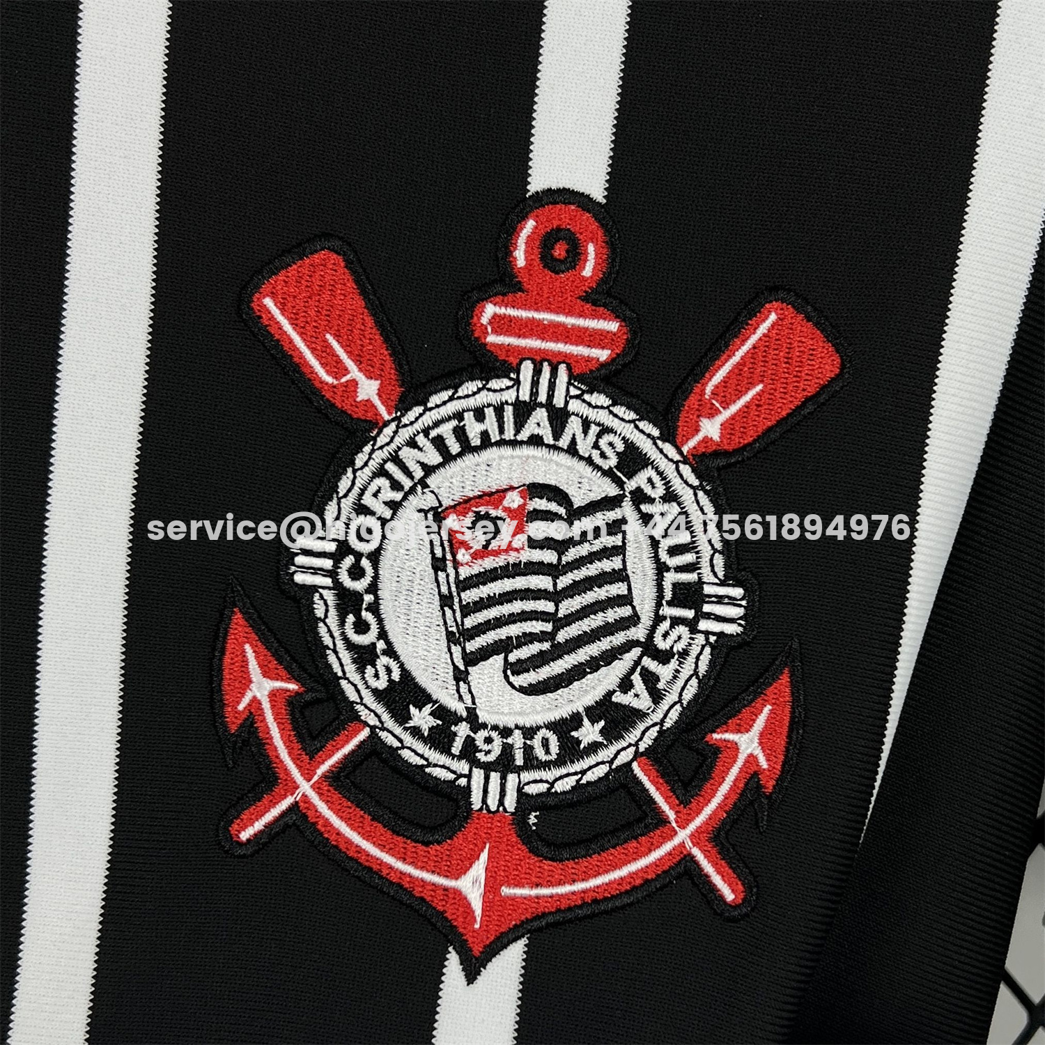 Higojerseys-Retro Corinthians 2012 Black And White Special Jersey