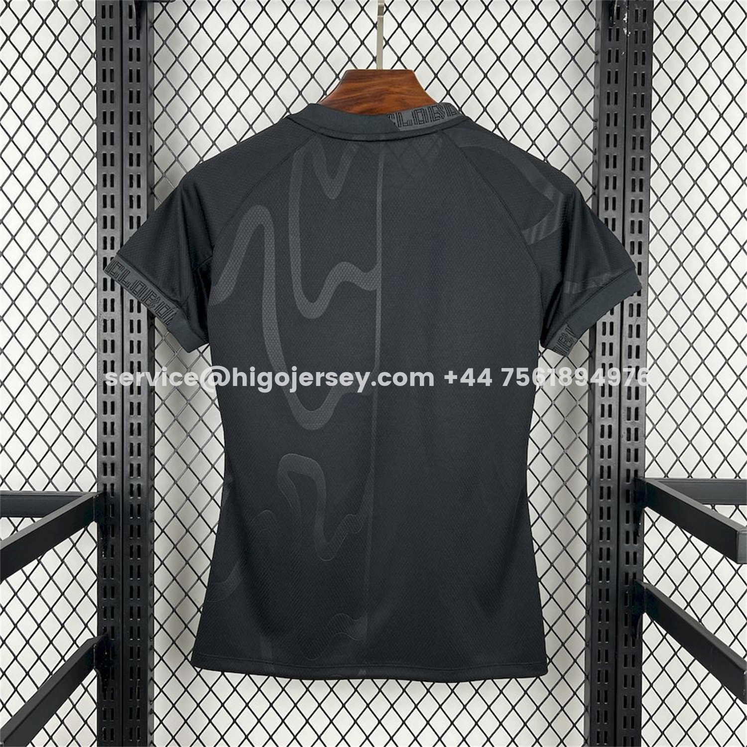 Higojerseys-Women's Paysandu 25-26 Third Black Unsponsored Jersey