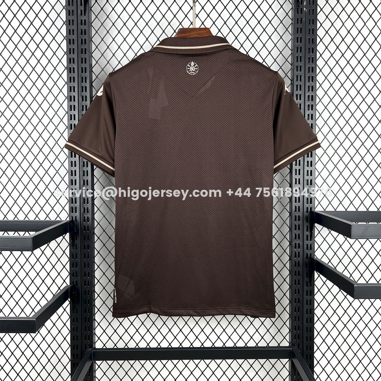 Higojerseys-Vasco da Gama 25-26 Third Brown Jersey - Fans Version