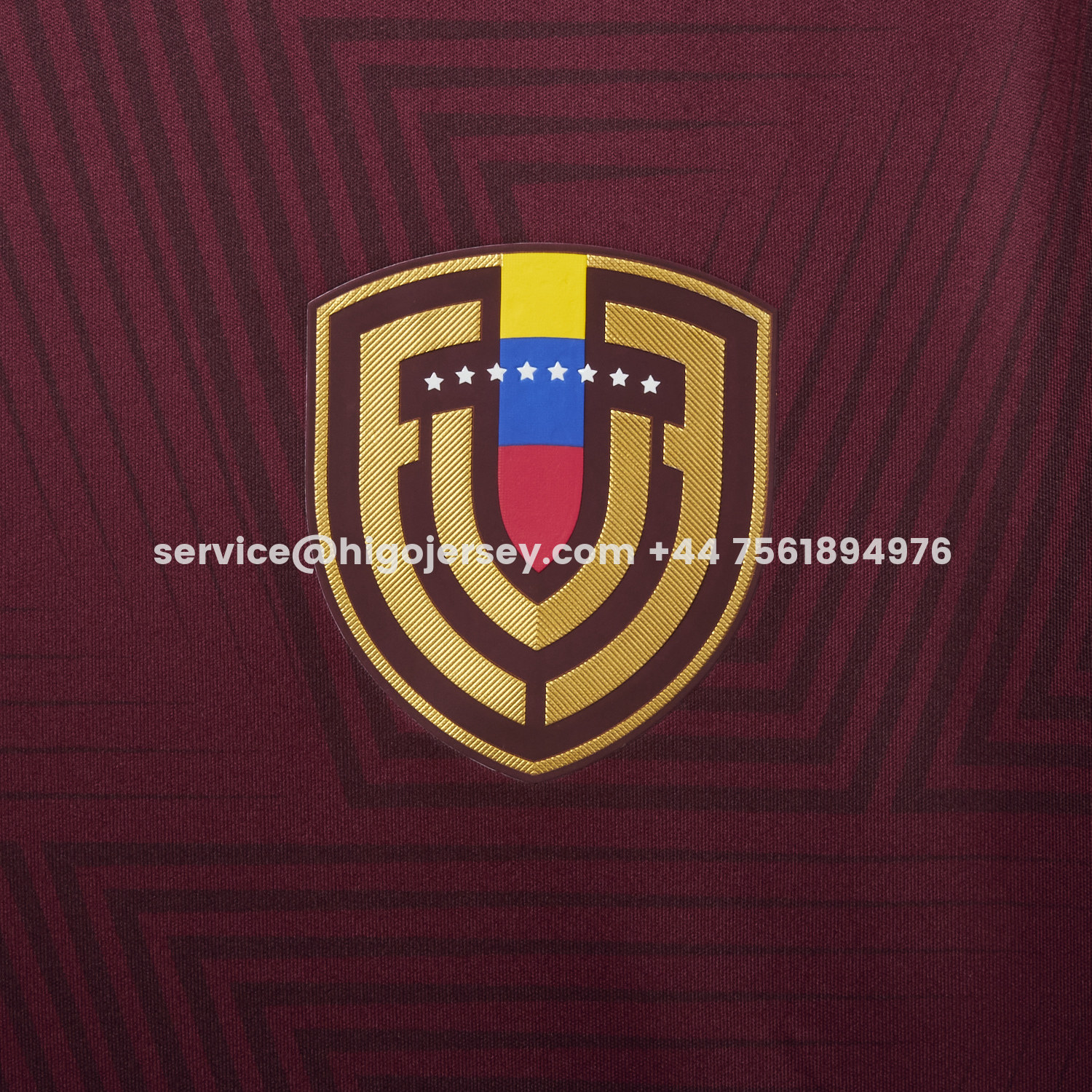 Higojerseys-Venezuela 2026 Home Jersey - Fans Version